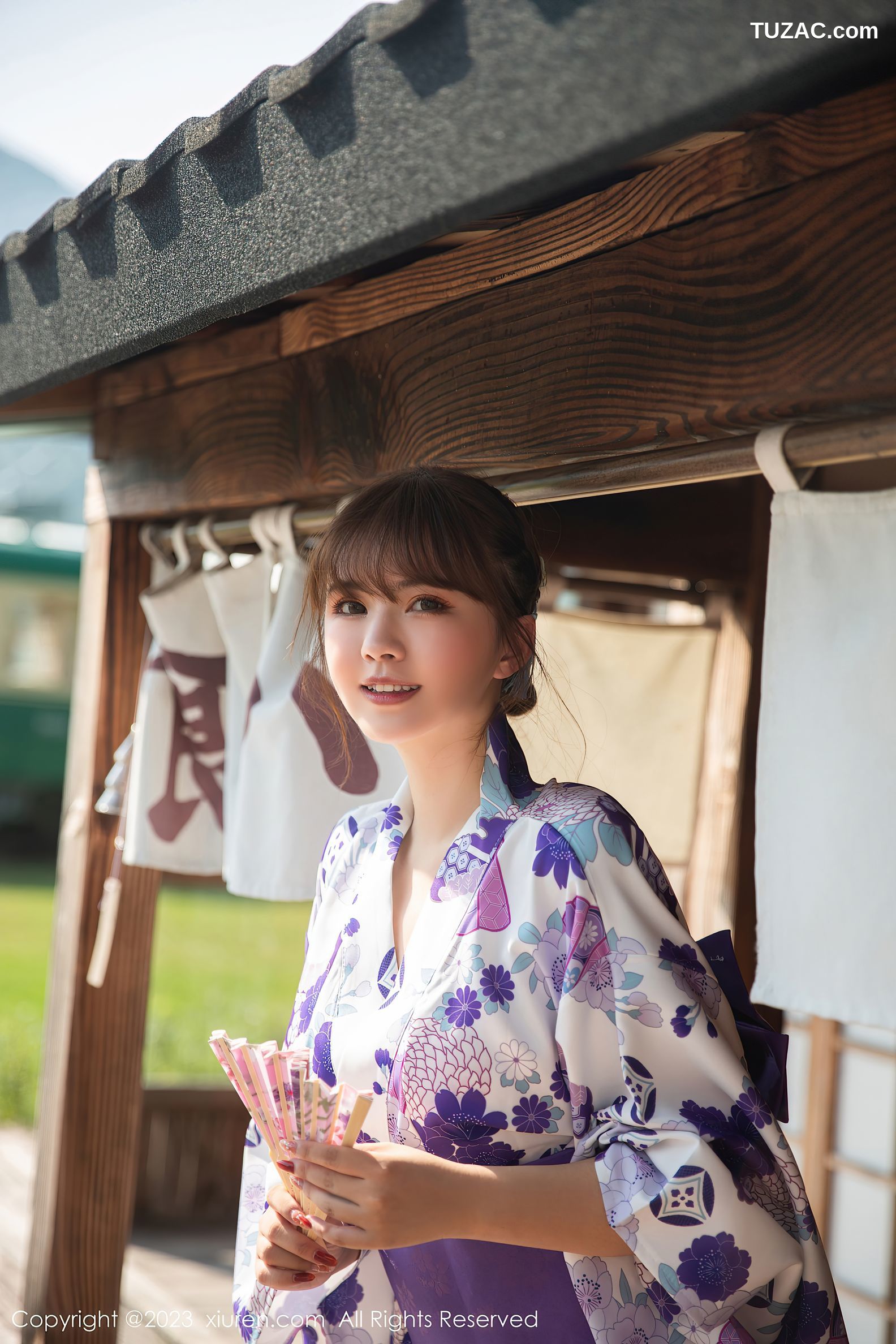 XiuRen秀人网-6274-张思允Nice-性感日式和服丰满身材-2023.02.16