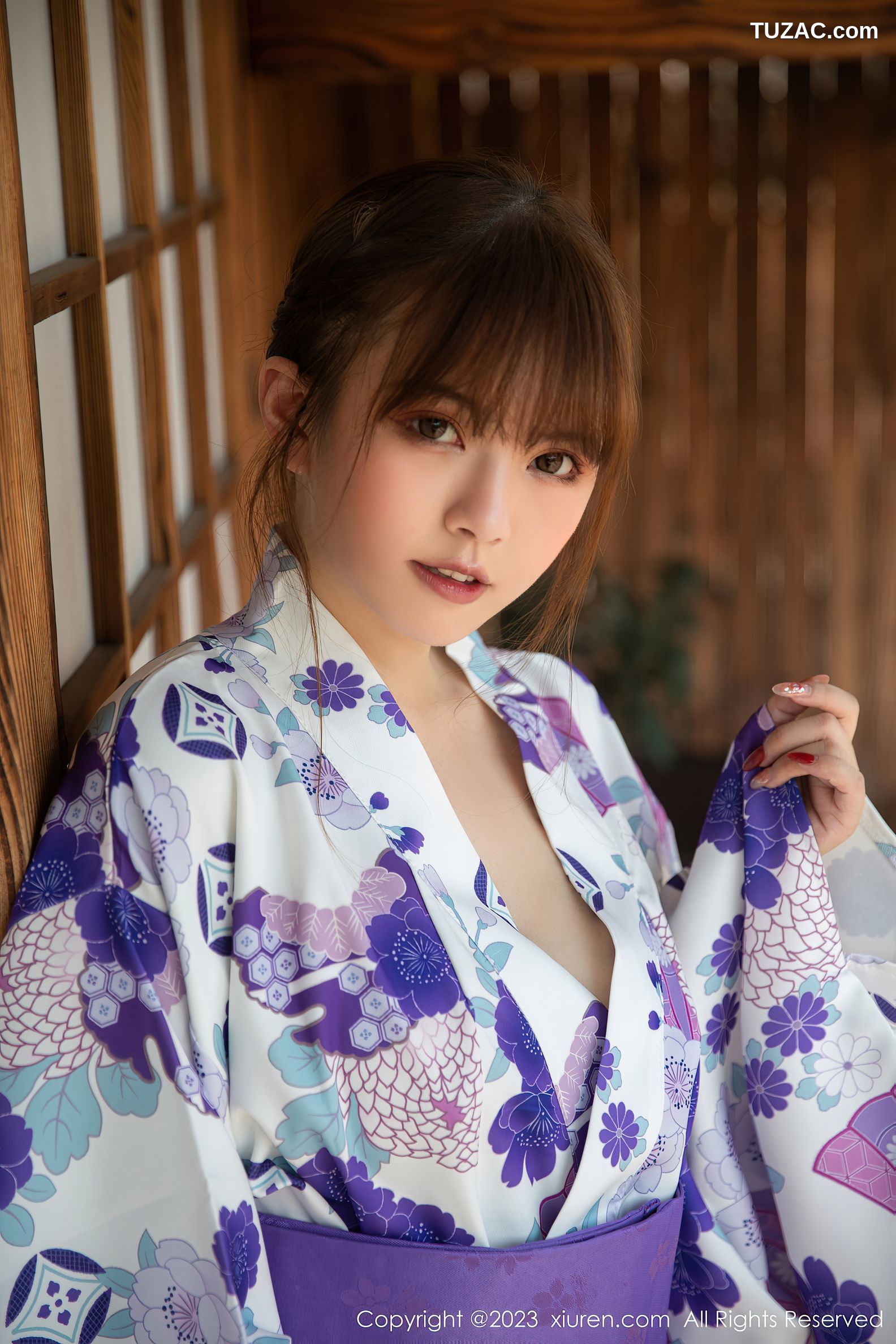 XiuRen秀人网-6274-张思允Nice-性感日式和服丰满身材-2023.02.16