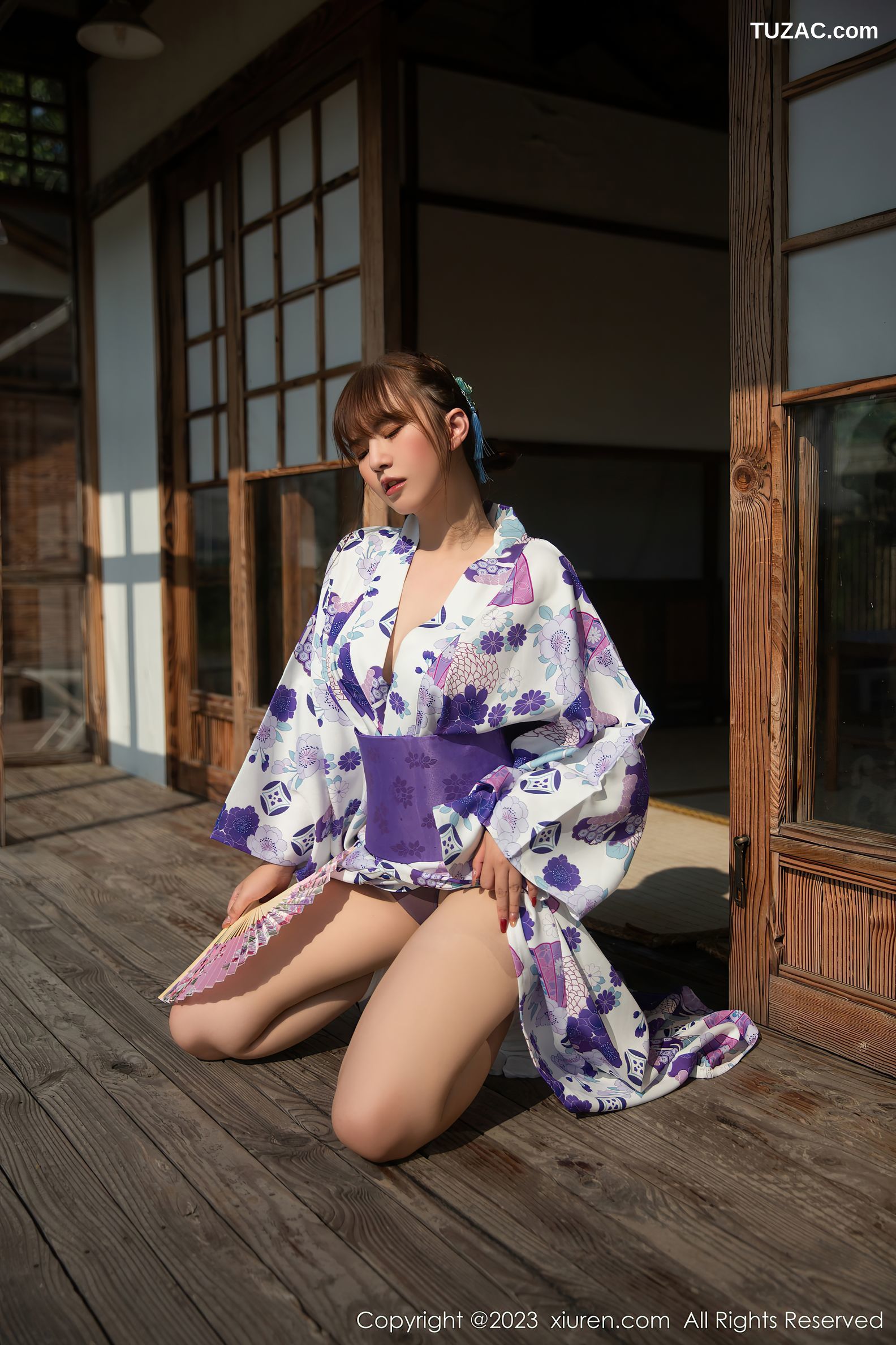 XiuRen秀人网-6274-张思允Nice-性感日式和服丰满身材-2023.02.16