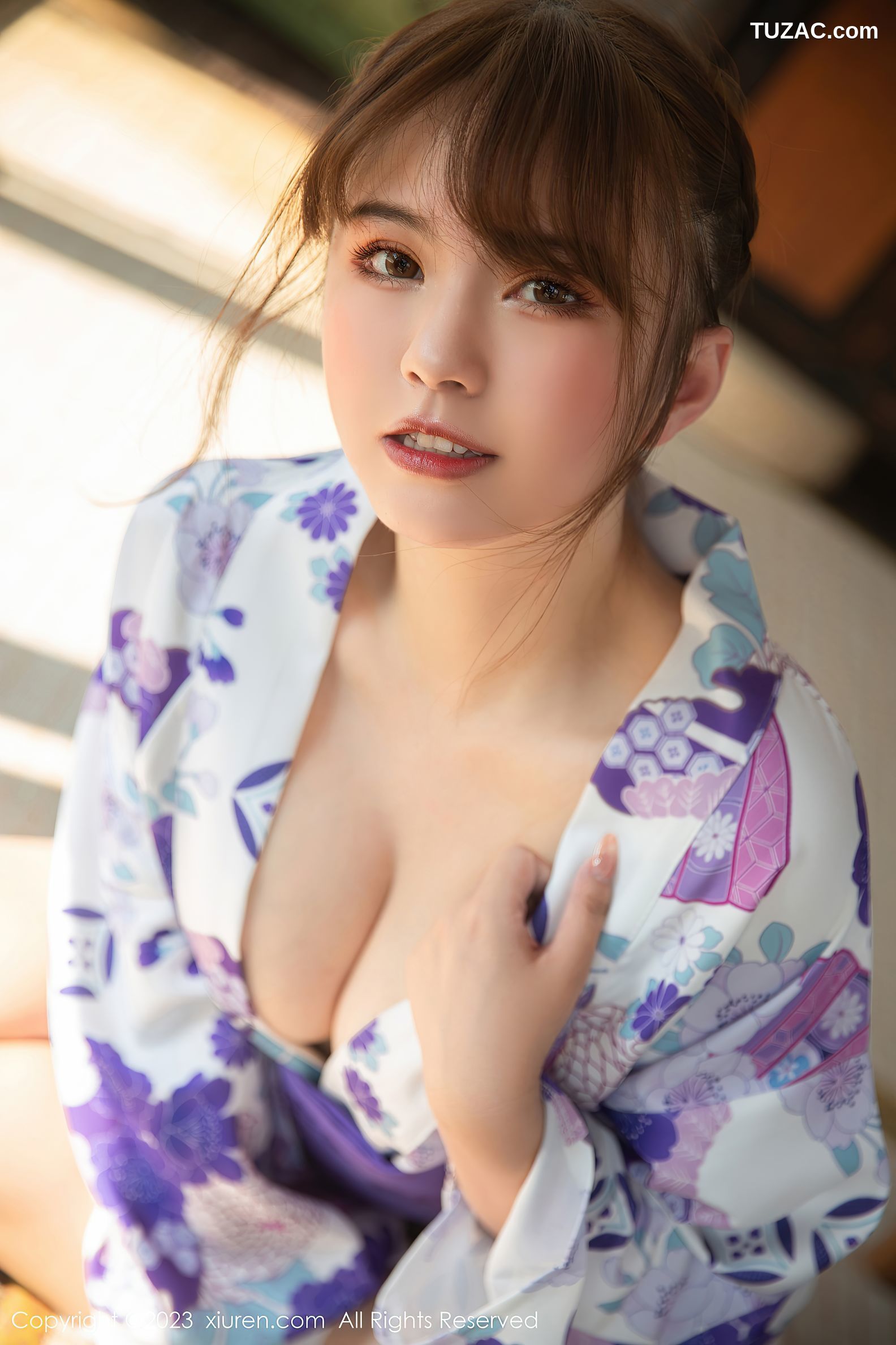 XiuRen秀人网-6274-张思允Nice-性感日式和服丰满身材-2023.02.16