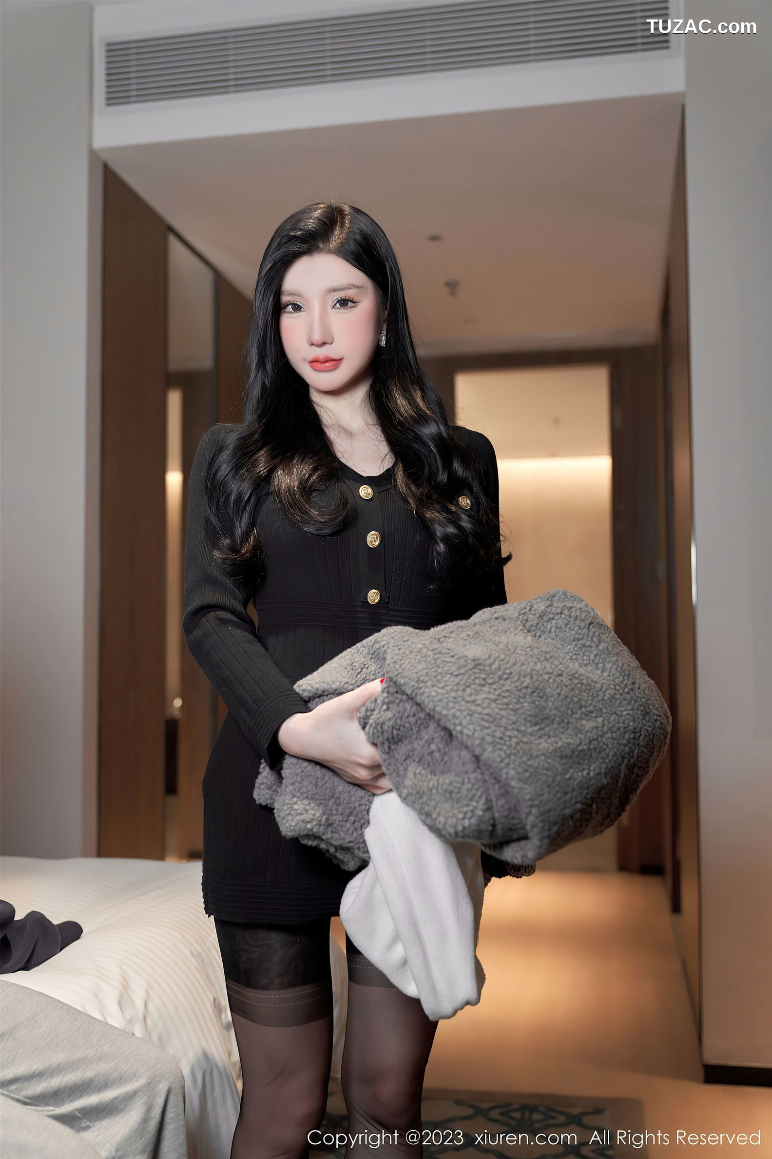 XiuRen秀人网-6401-周于希Sally-暗恋的味道主题性感豹纹内衣-2023.03.10