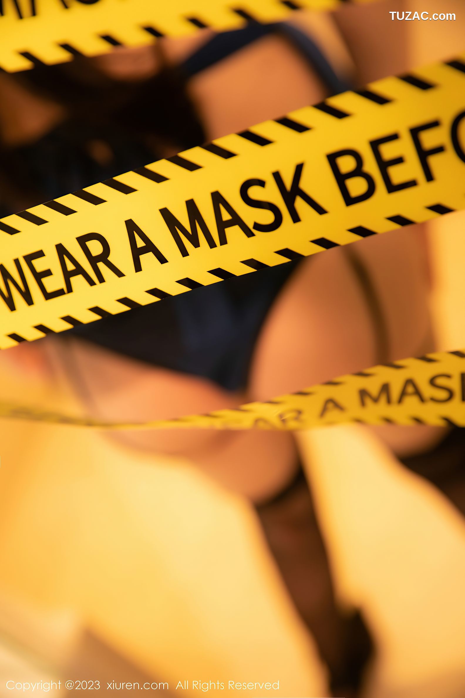 XiuRen秀人网-6507-林珊珊-黑色情趣警察制服黑丝袜-2023.03.31