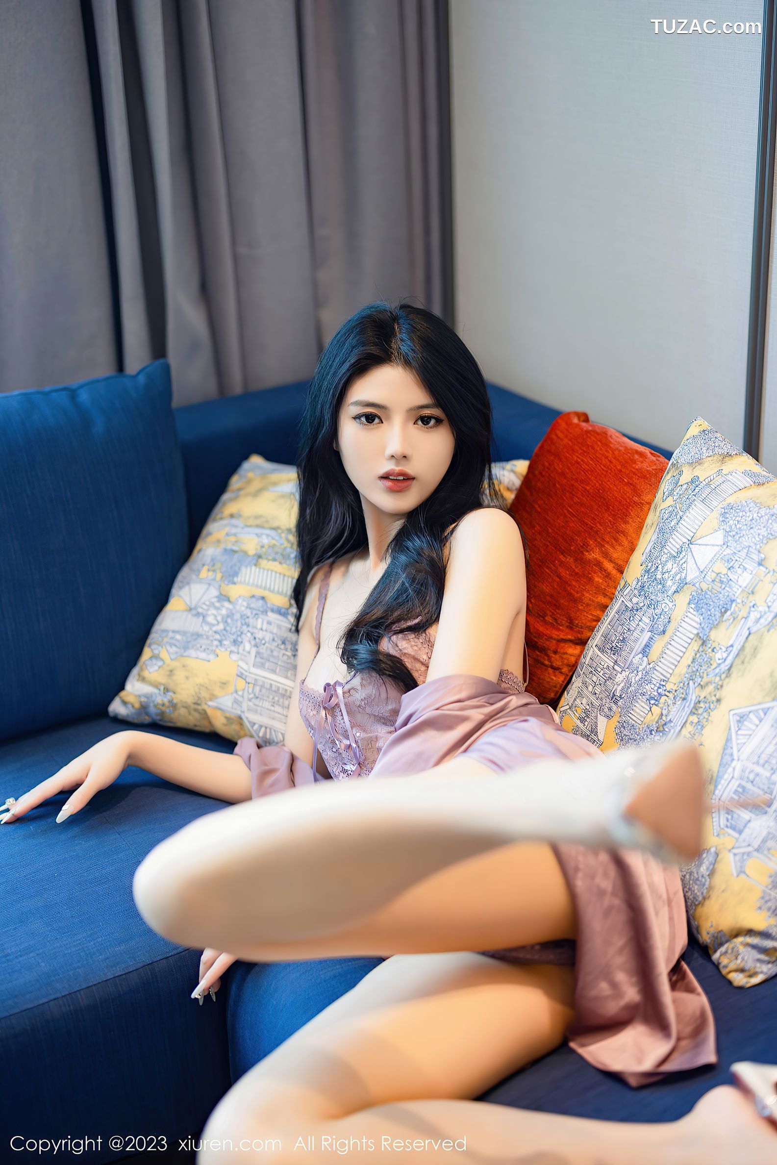 XiuRen秀人网-6546-浅浅Danny-酒店场景性感姐妹花情趣-2023.04.10