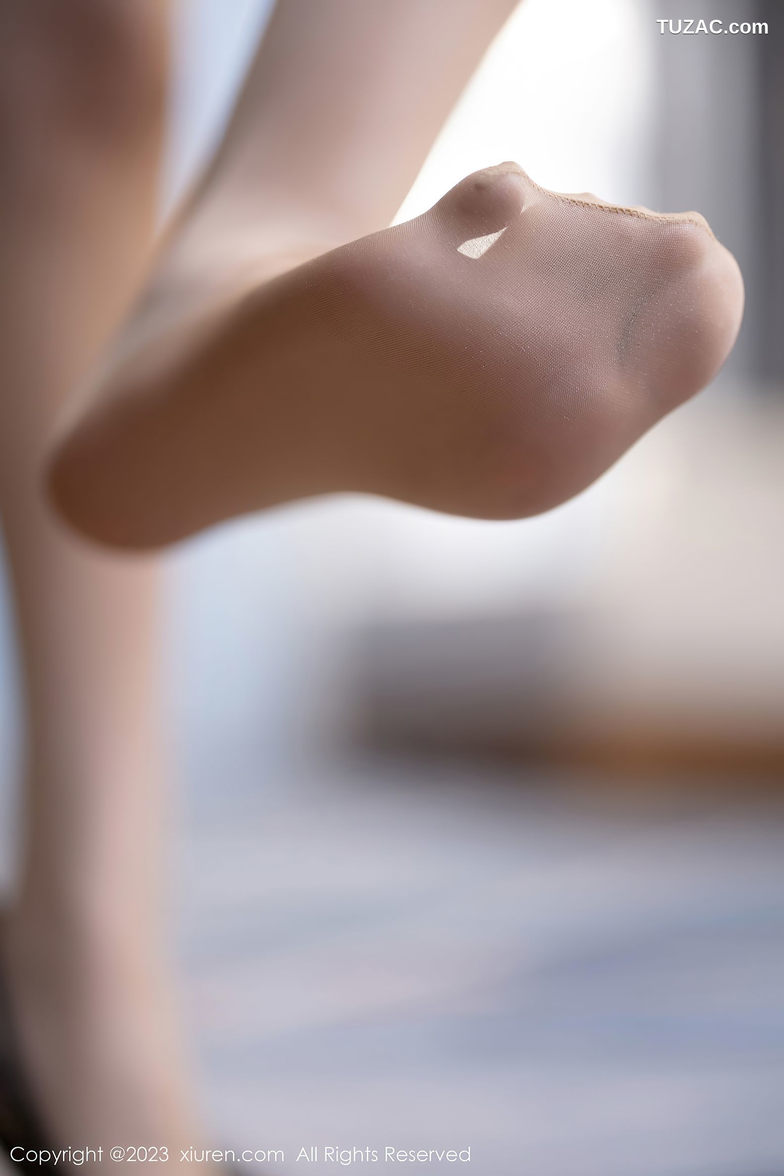 XiuRen秀人网-6600-林星阑-白色短旗袍肉丝-2023.04.19