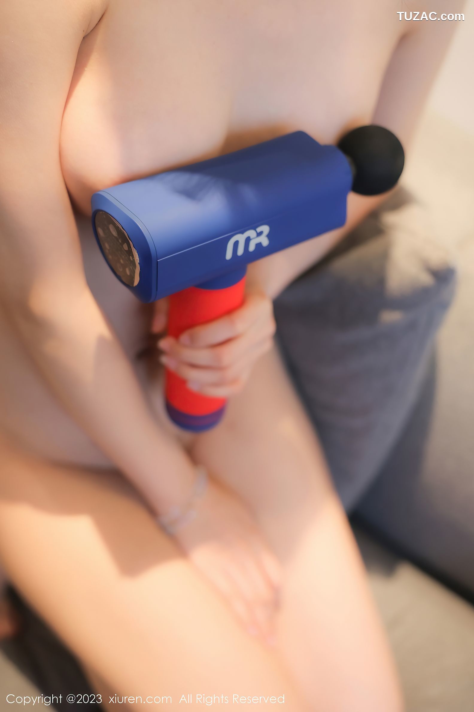 XiuRen秀人网-6683-幼幼-健身房场景性感浅色运动服饰-2023.05.05