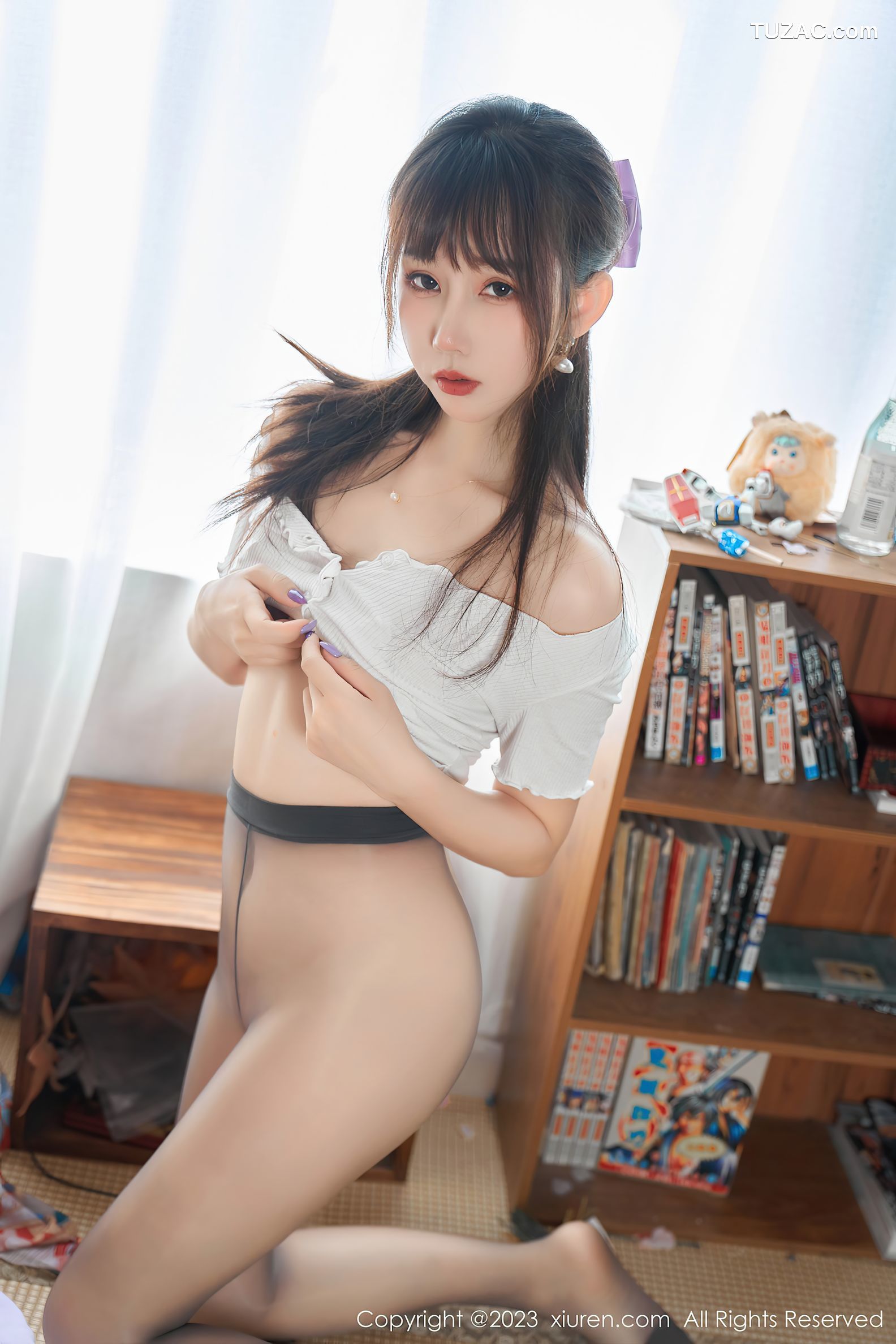 XiuRen秀人网-6820-波巧酱-玩具调教剧情超薄黑丝-2023.05.29