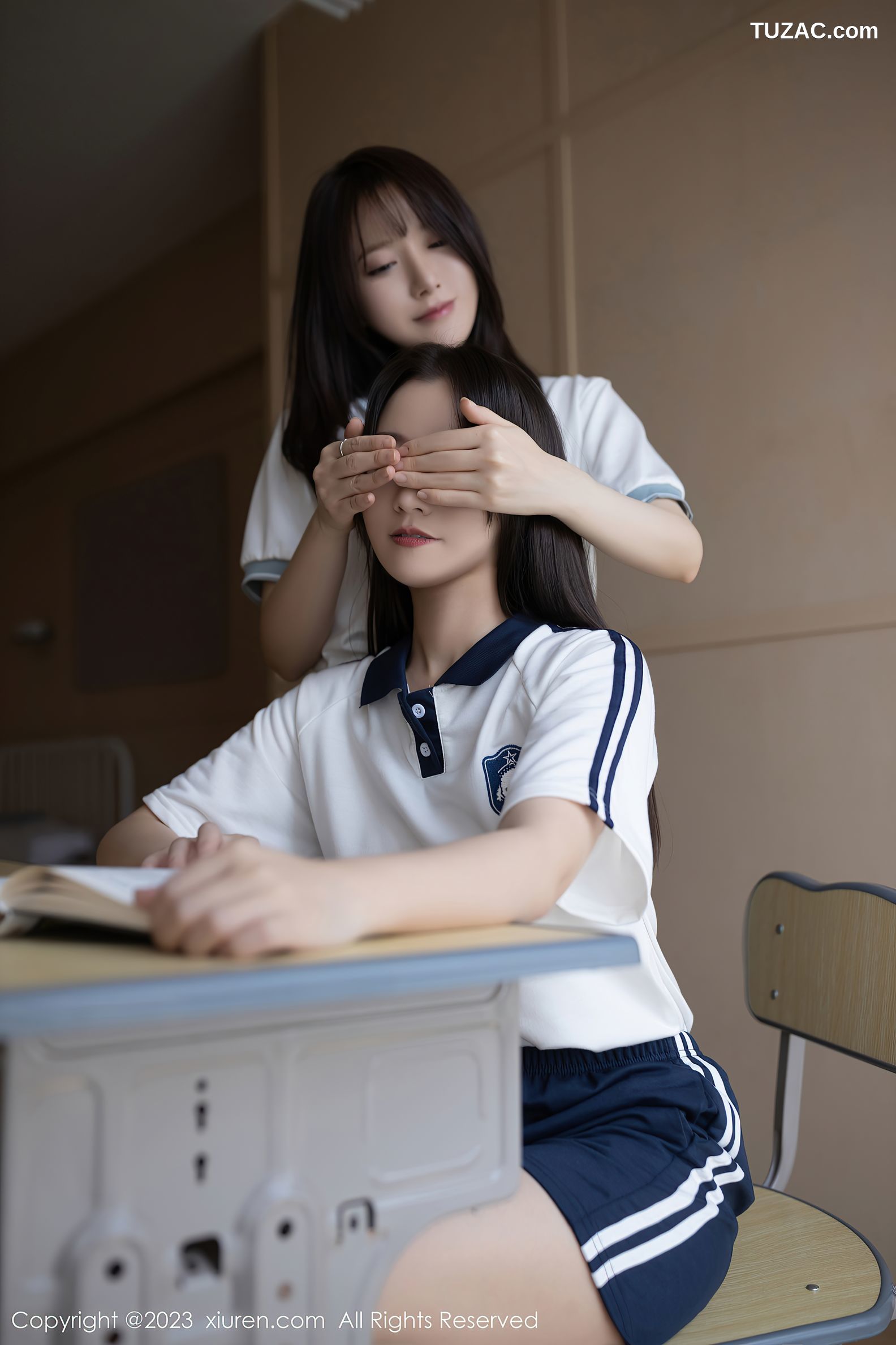 XiuRen秀人网-6962-鱼子酱Fish-杏子Yada-性感运动装系列-2023.06.21