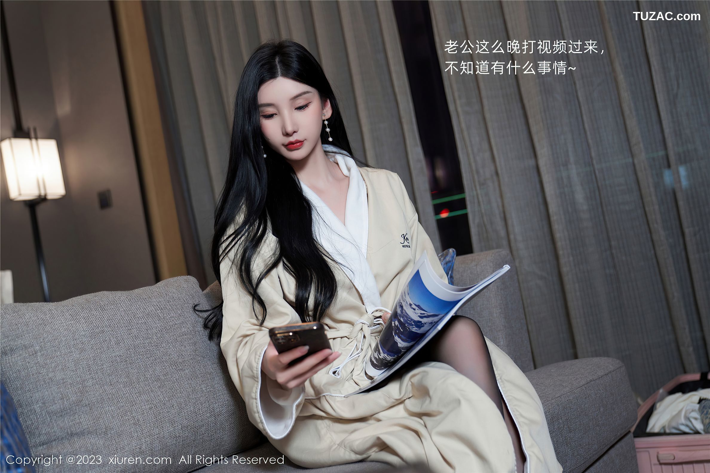 XiuRen秀人网-7009-周于希Sally-主题《和你的视频夜》心愿旅拍-2023.06.30