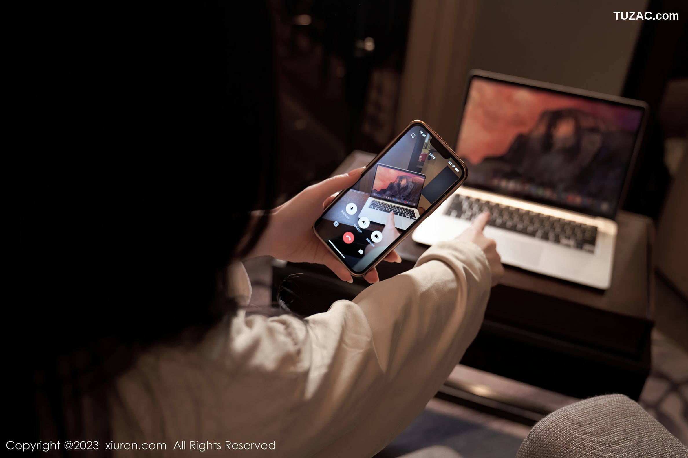 XiuRen秀人网-7009-周于希Sally-主题《和你的视频夜》心愿旅拍-2023.06.30