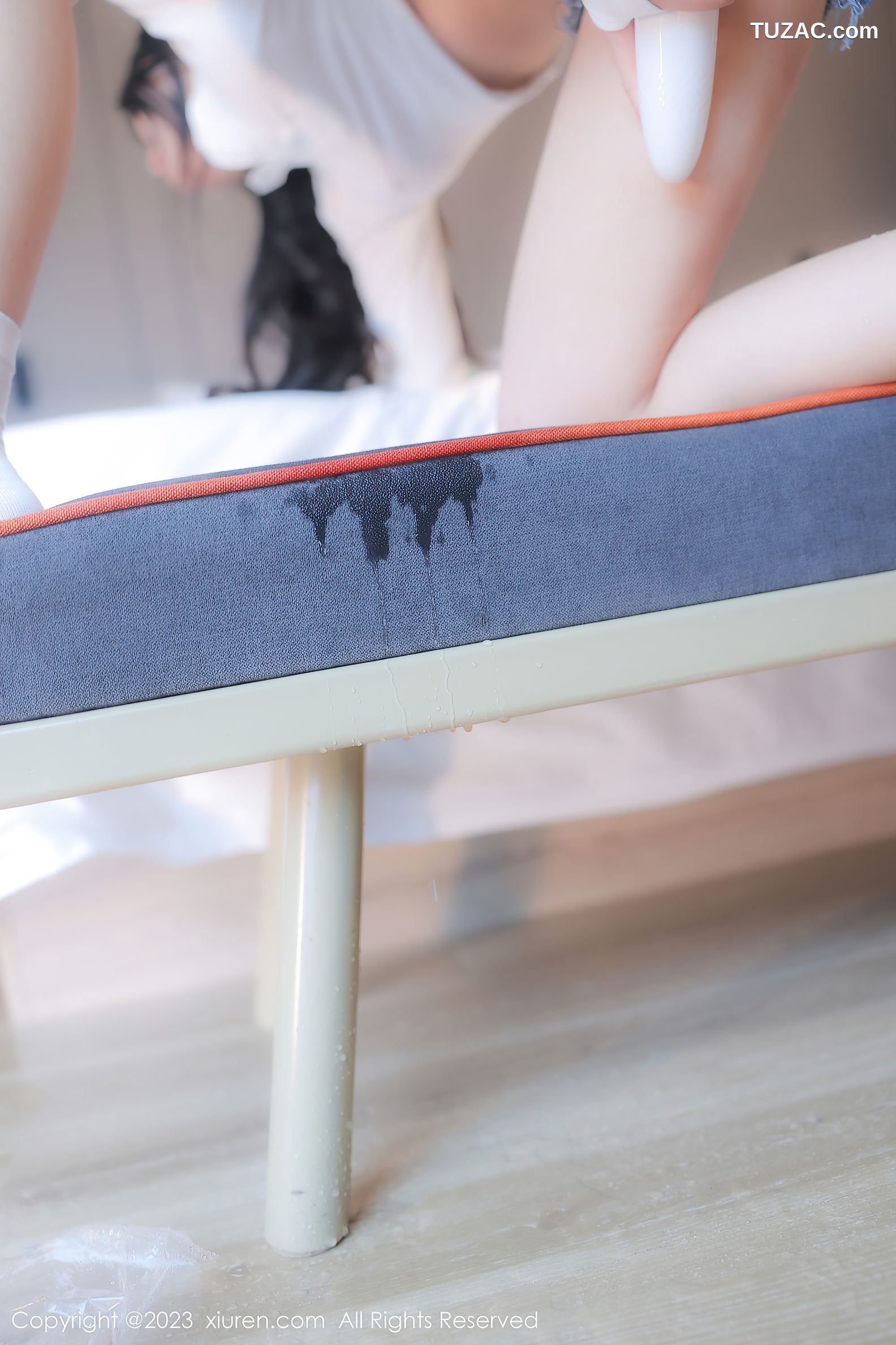 XiuRen秀人网-7010-幼幼-清纯少女白T牛仔热裤-2023.06.30