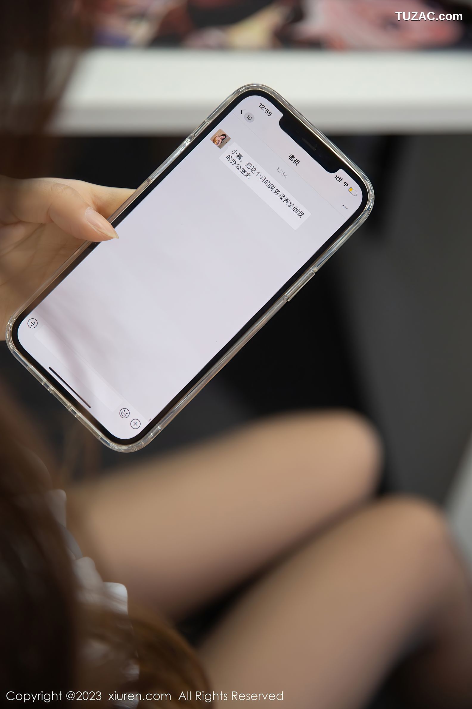 XiuRen秀人网-7079-绮里嘉ula-办公室OL巴厘岛-2023.07.14