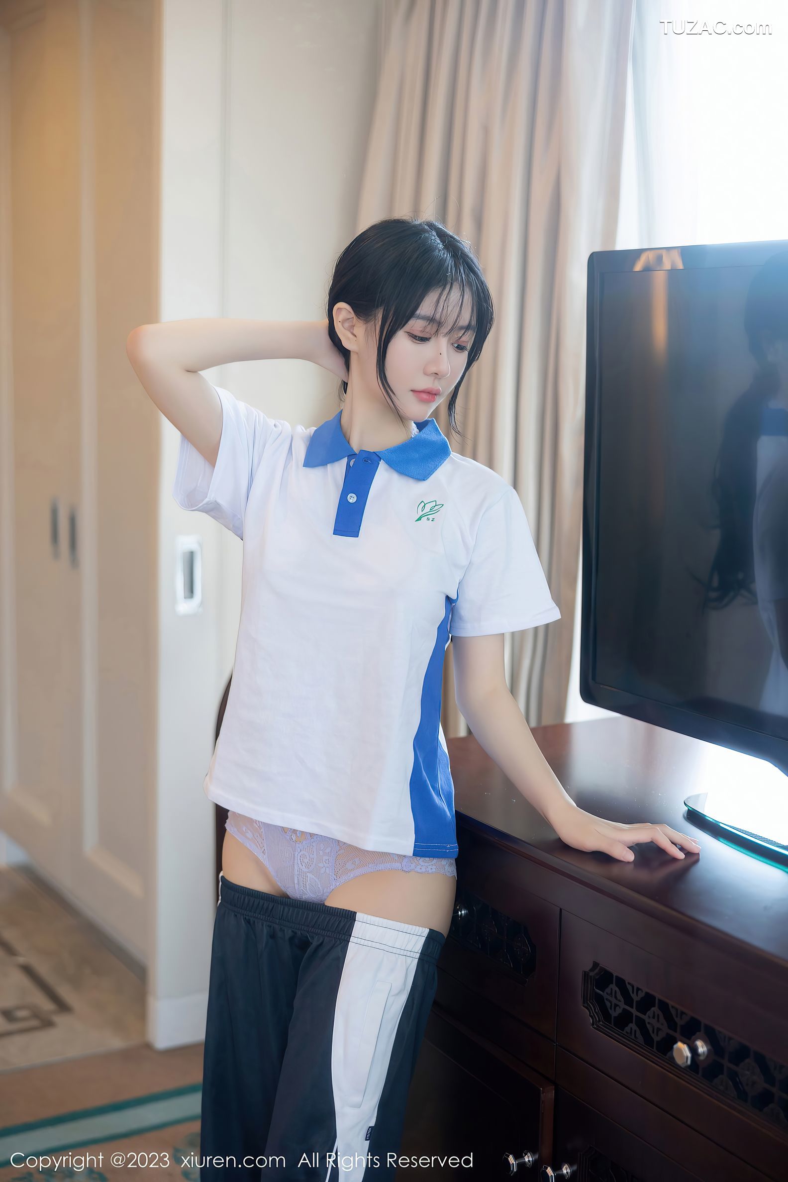 XiuRen秀人网-7085-幼幼-学生制服-2023.07.14