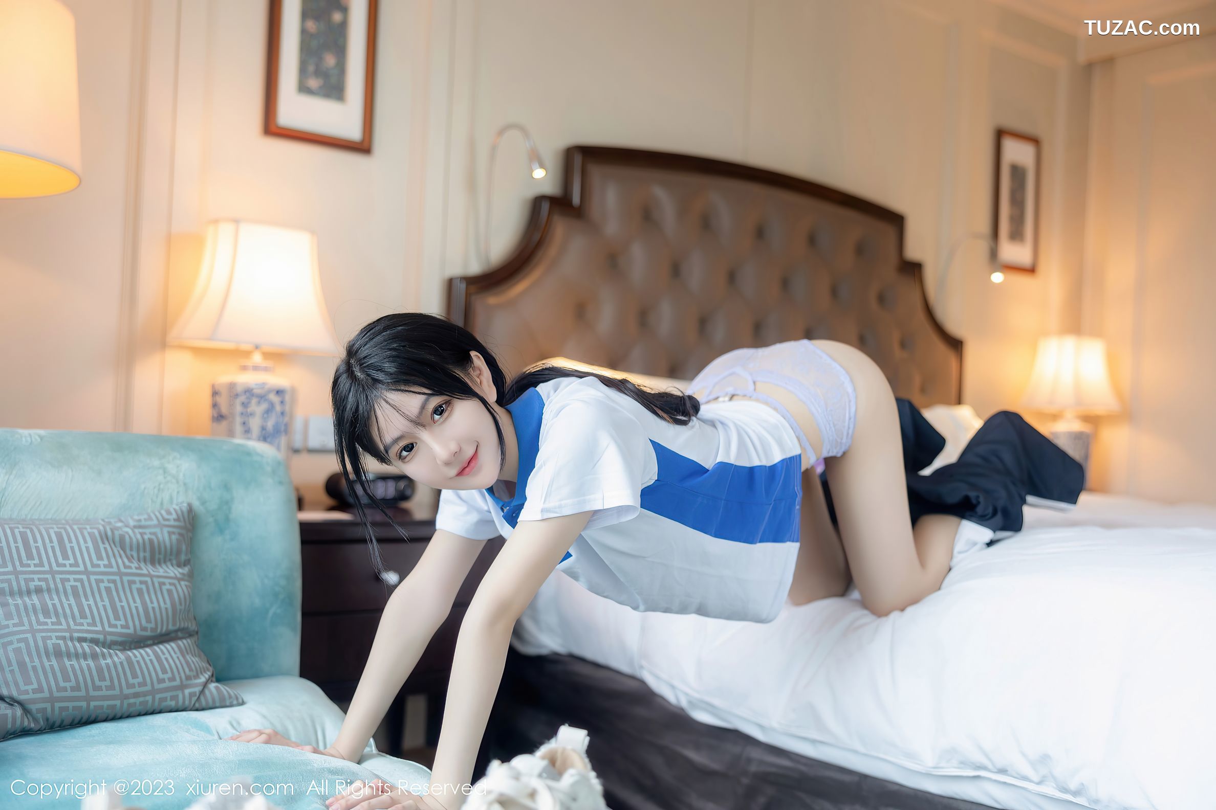 XiuRen秀人网-7085-幼幼-学生制服-2023.07.14