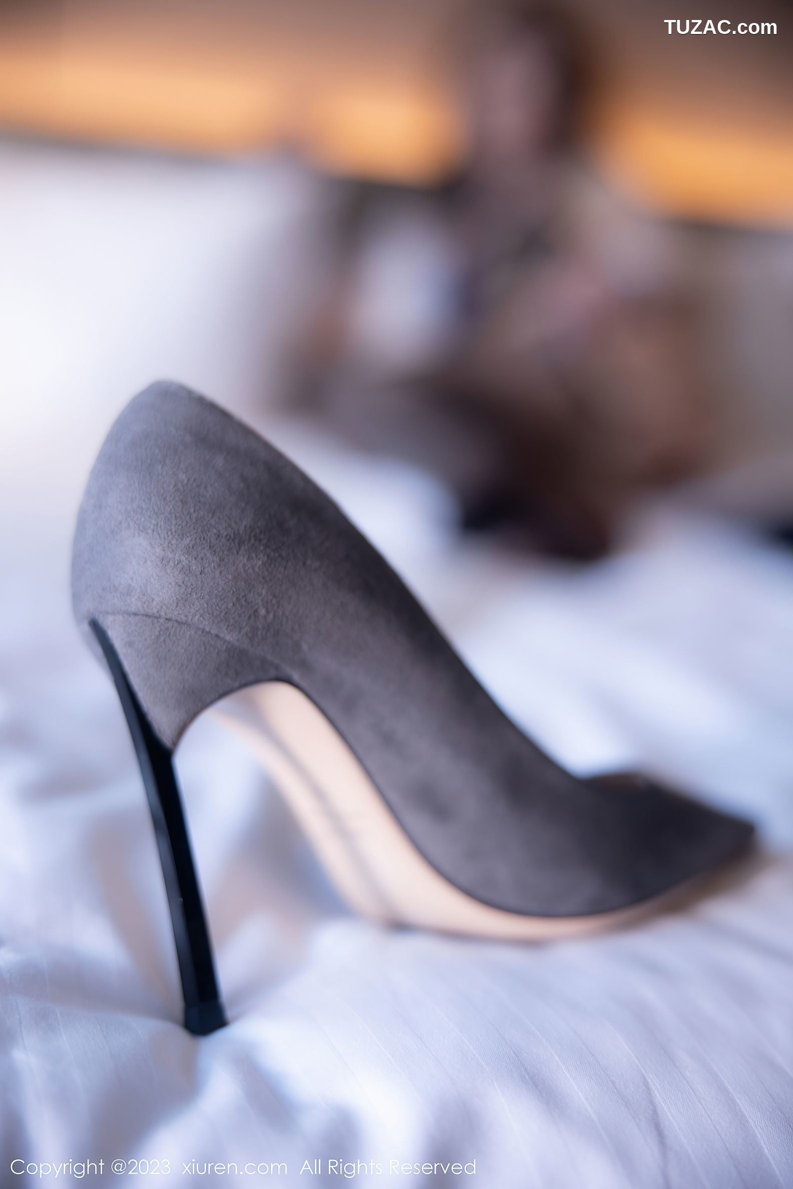 XiuRen秀人网-7188-汐汐baby-黑色OL套装黑色情趣内衣黑丝-2023.08.04