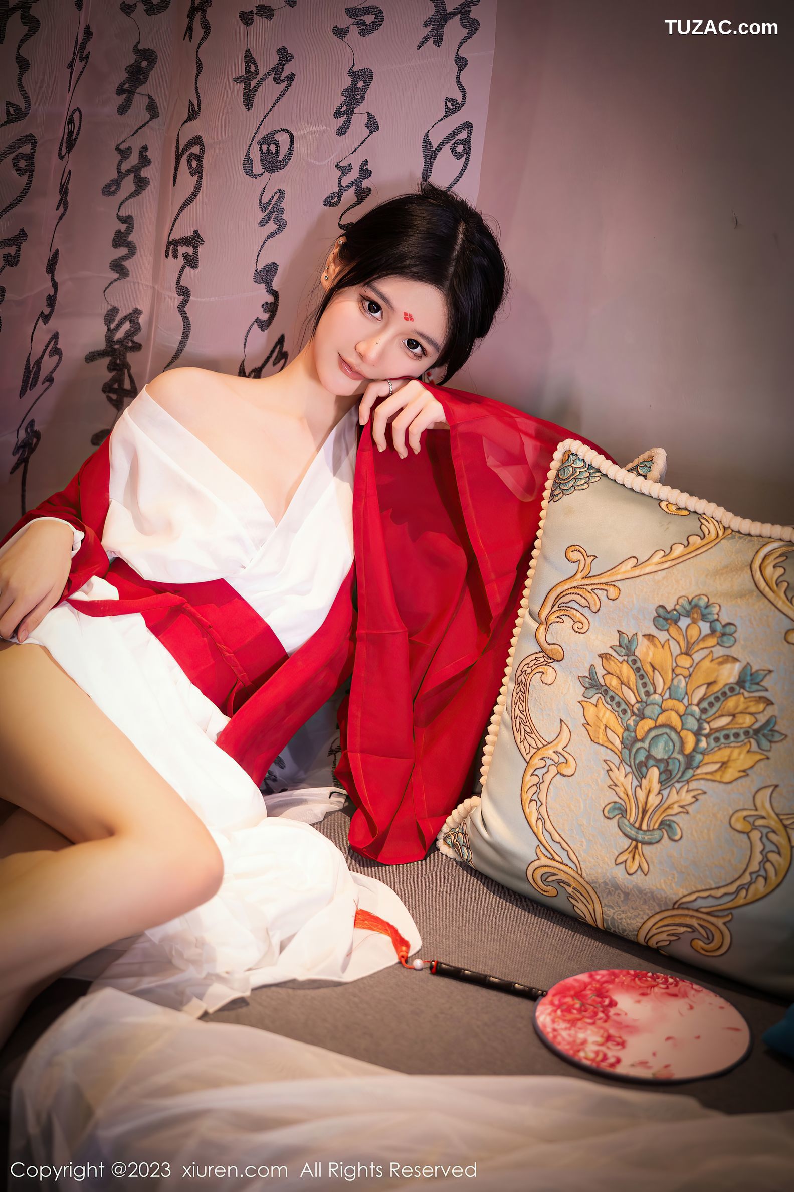 XiuRen秀人网-7192-幼幼-红色古装滴蜡SM-2023.08.04