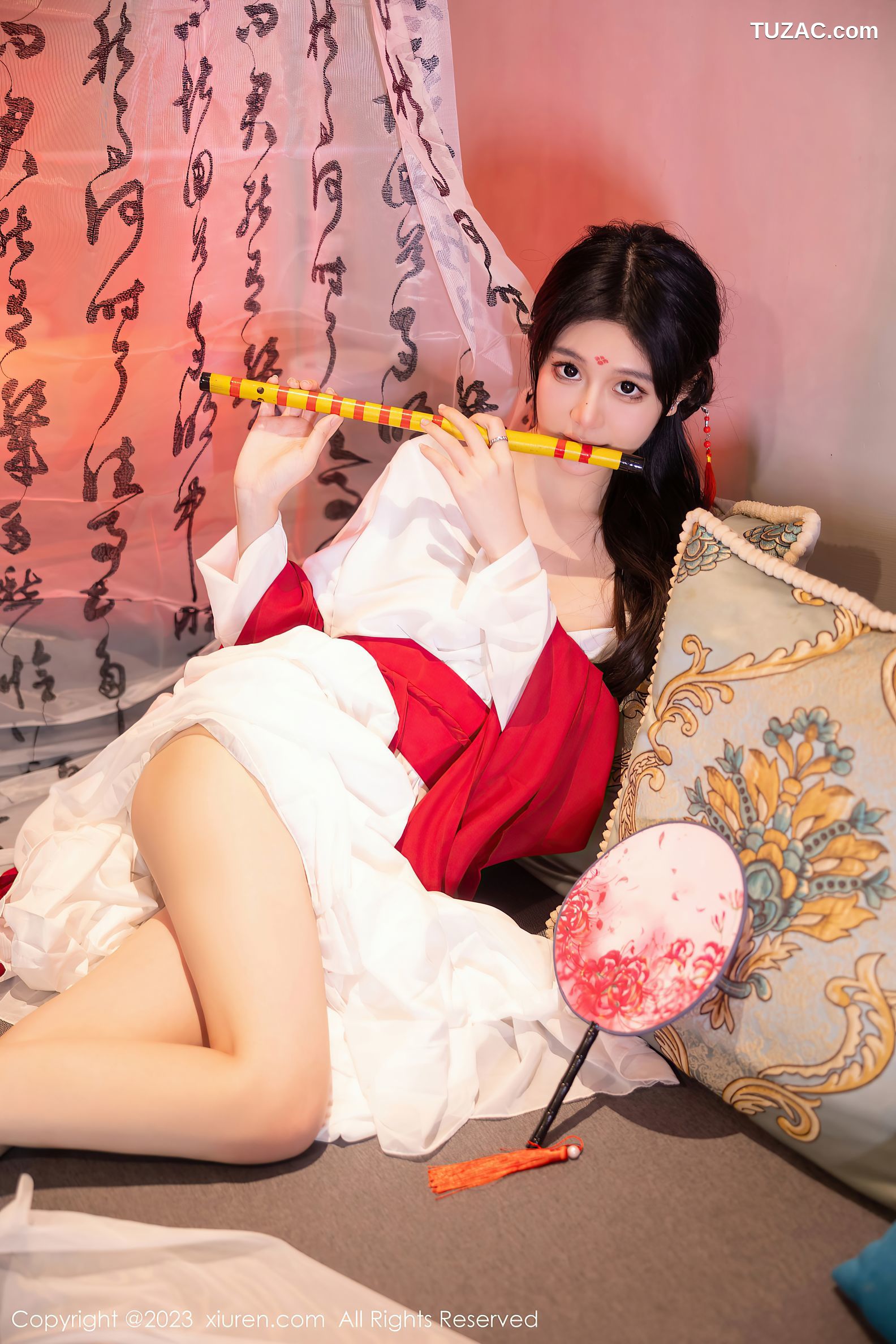 XiuRen秀人网-7192-幼幼-红色古装滴蜡SM-2023.08.04