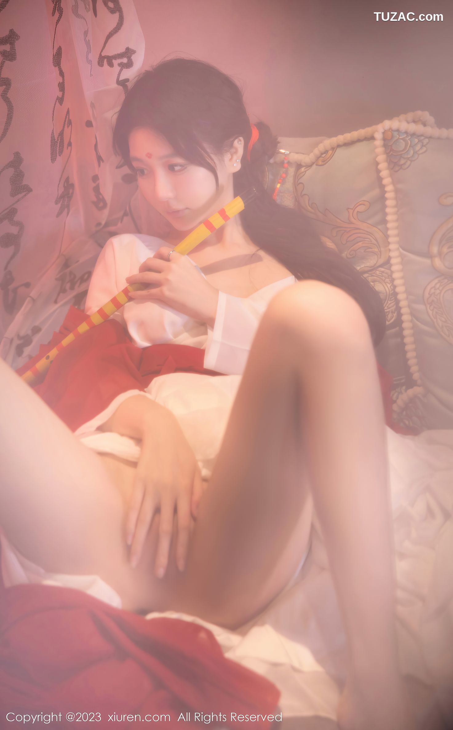 XiuRen秀人网-7192-幼幼-红色古装滴蜡SM-2023.08.04