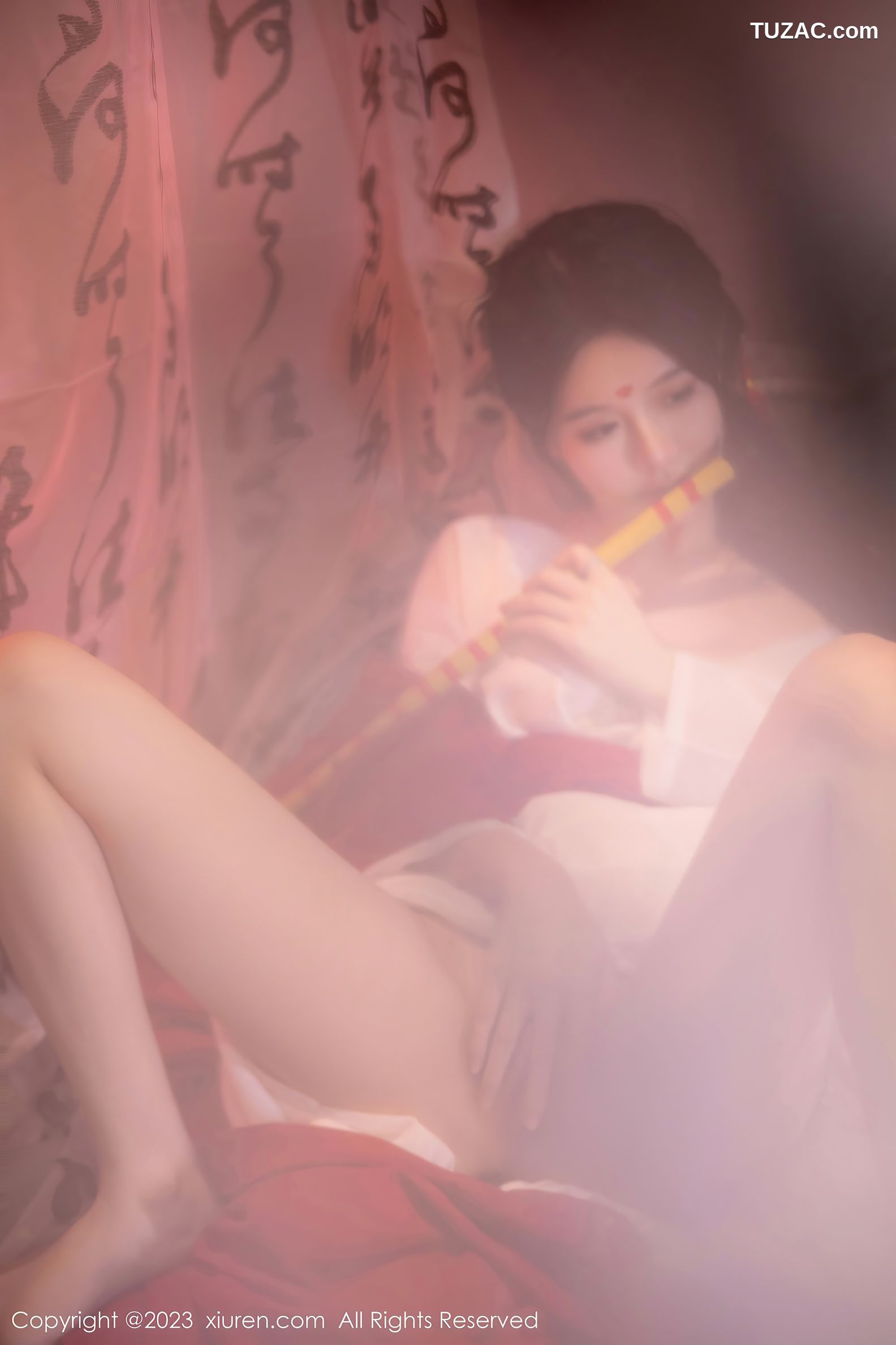 XiuRen秀人网-7192-幼幼-红色古装滴蜡SM-2023.08.04