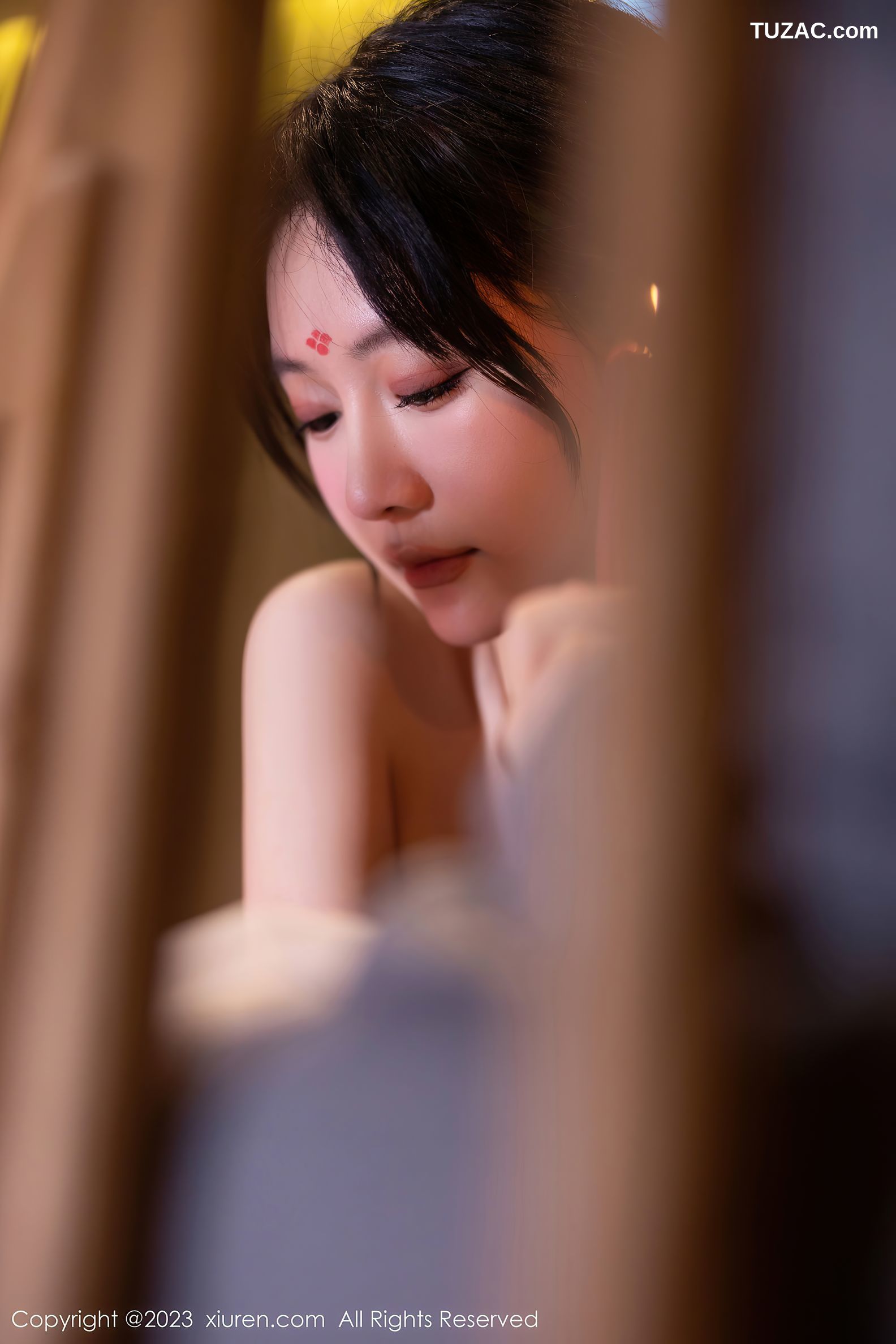 XiuRen秀人网-7192-幼幼-红色古装滴蜡SM-2023.08.04