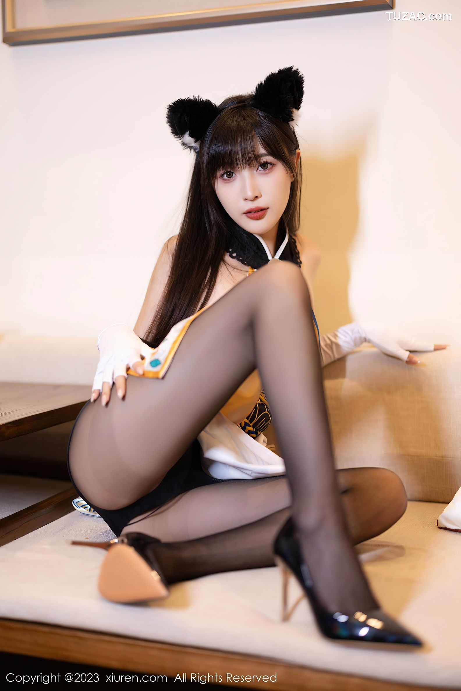 XiuRen秀人网-7231-林星阑-安吉旅拍-Cosplay土御门胡桃-2023.08.14