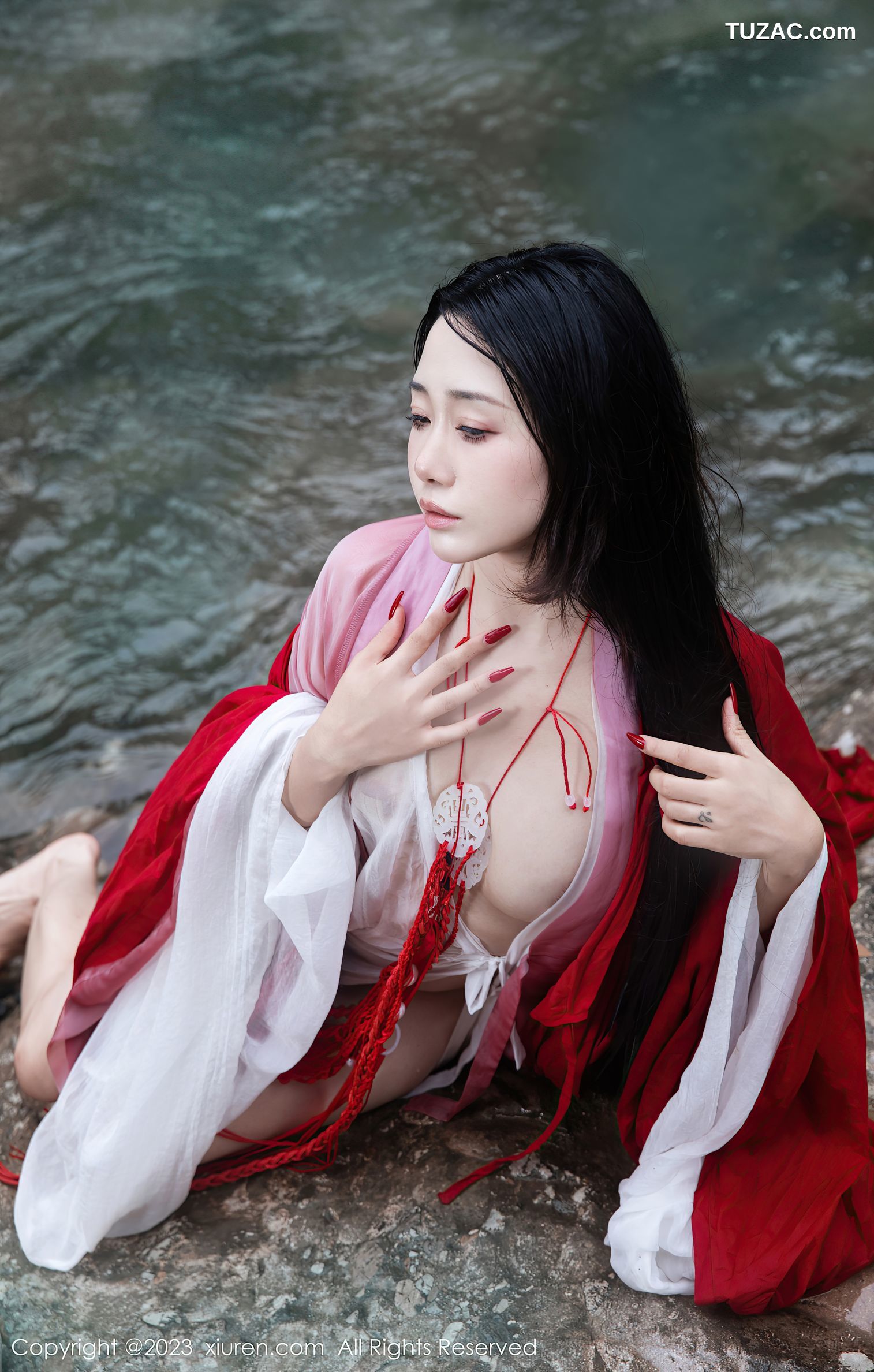 XiuRen秀人网-7295-严利娅Yuliya-古装爆乳妲己角色扮演-2023.08.28