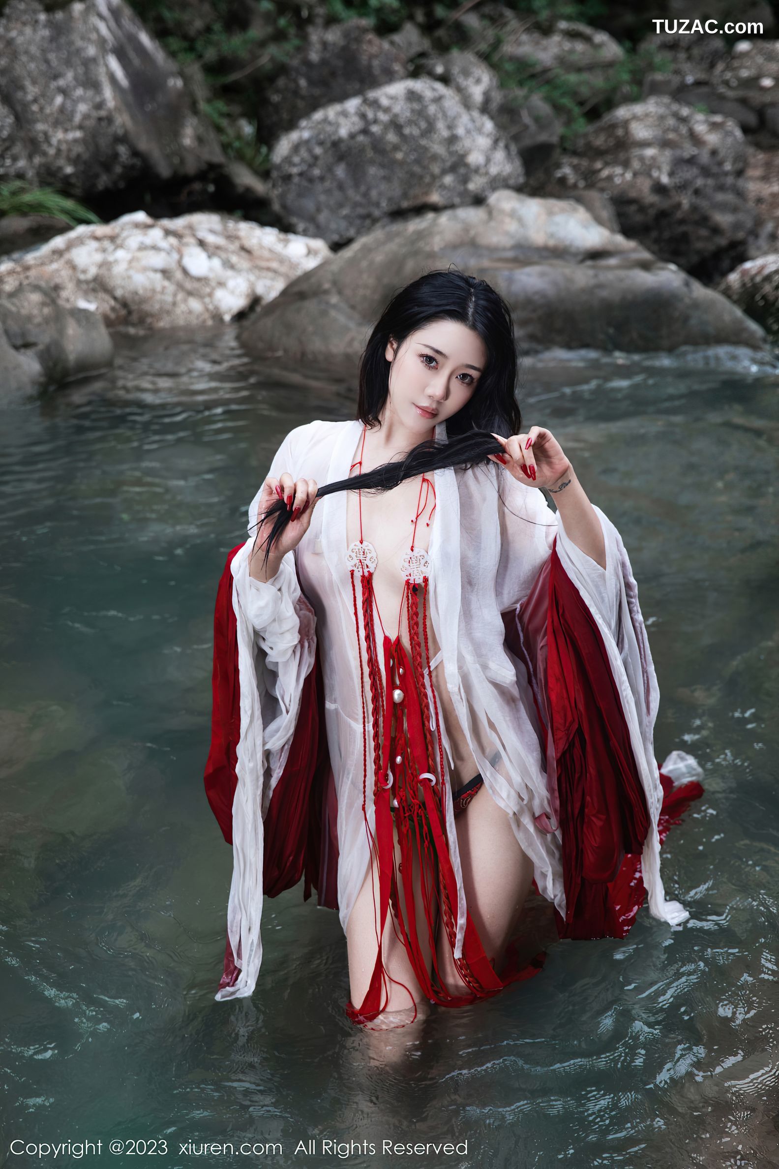 XiuRen秀人网-7295-严利娅Yuliya-古装爆乳妲己角色扮演-2023.08.28