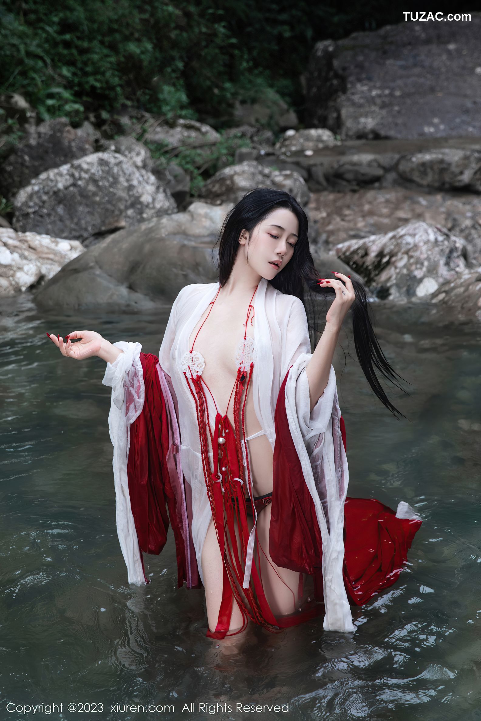 XiuRen秀人网-7295-严利娅Yuliya-古装爆乳妲己角色扮演-2023.08.28