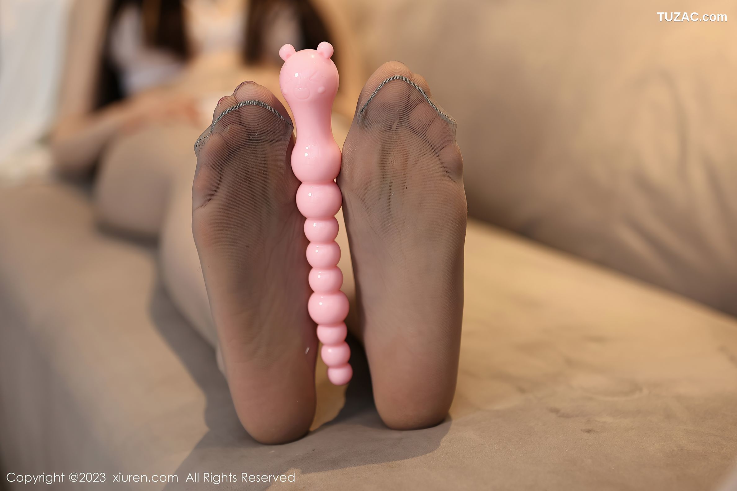 XiuRen秀人网-7756-田兮白-白色长裙白蕾丝内衣-2023.12.04