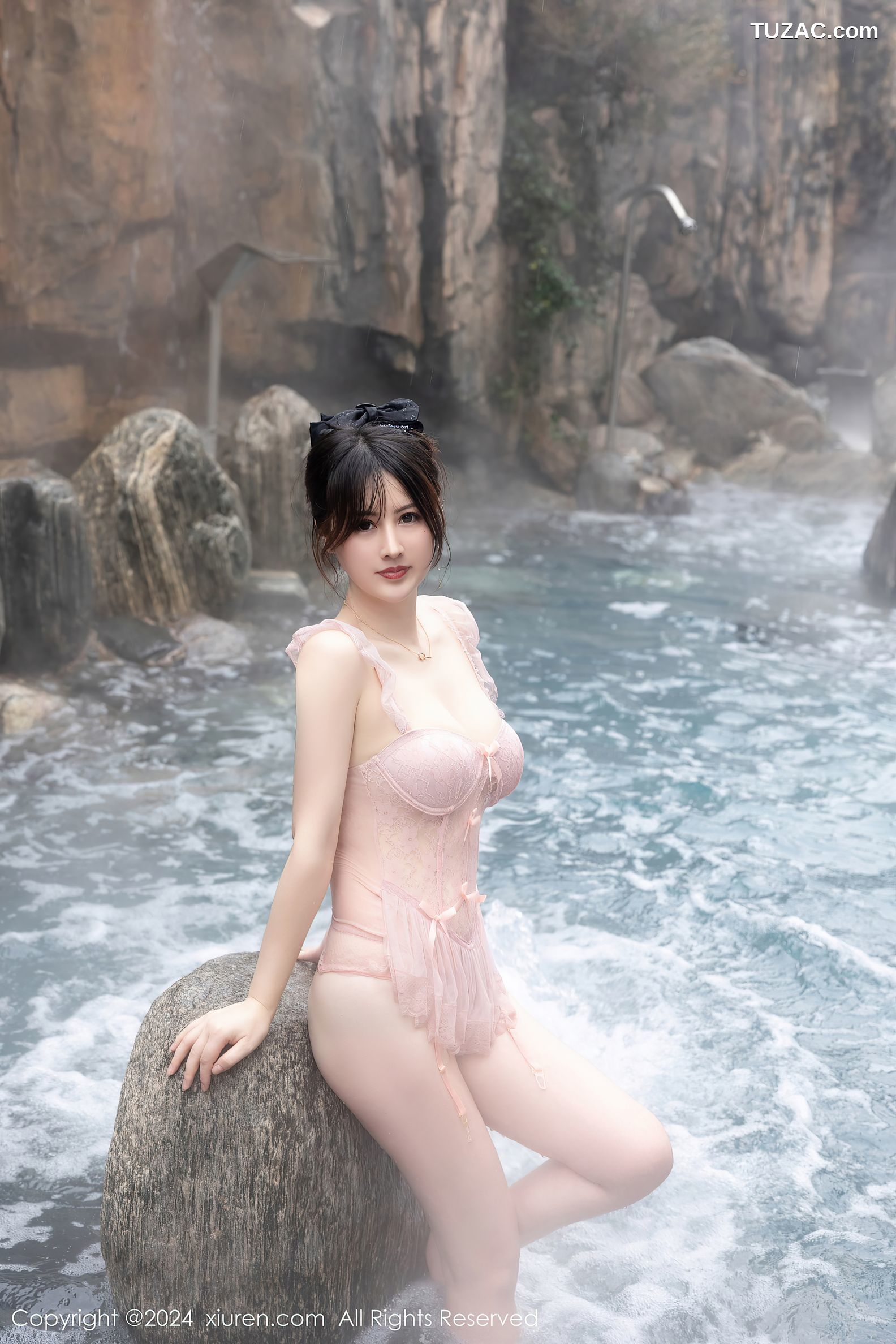 XiuRen秀人网-8039-诗诗kiki-粉色情趣内衣-2024.01.30