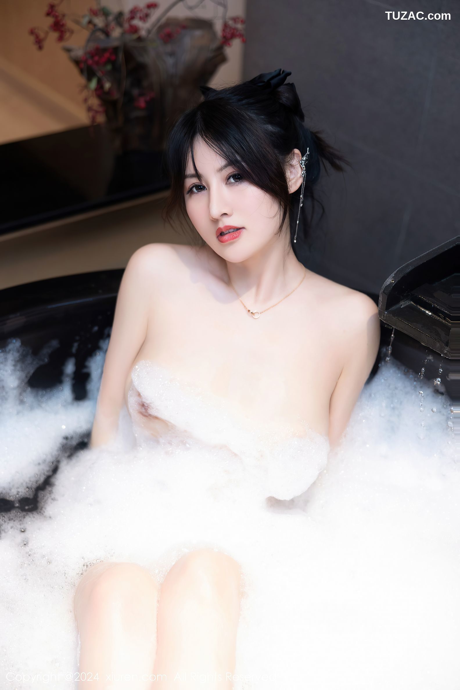 XiuRen秀人网-8039-诗诗kiki-粉色情趣内衣-2024.01.30