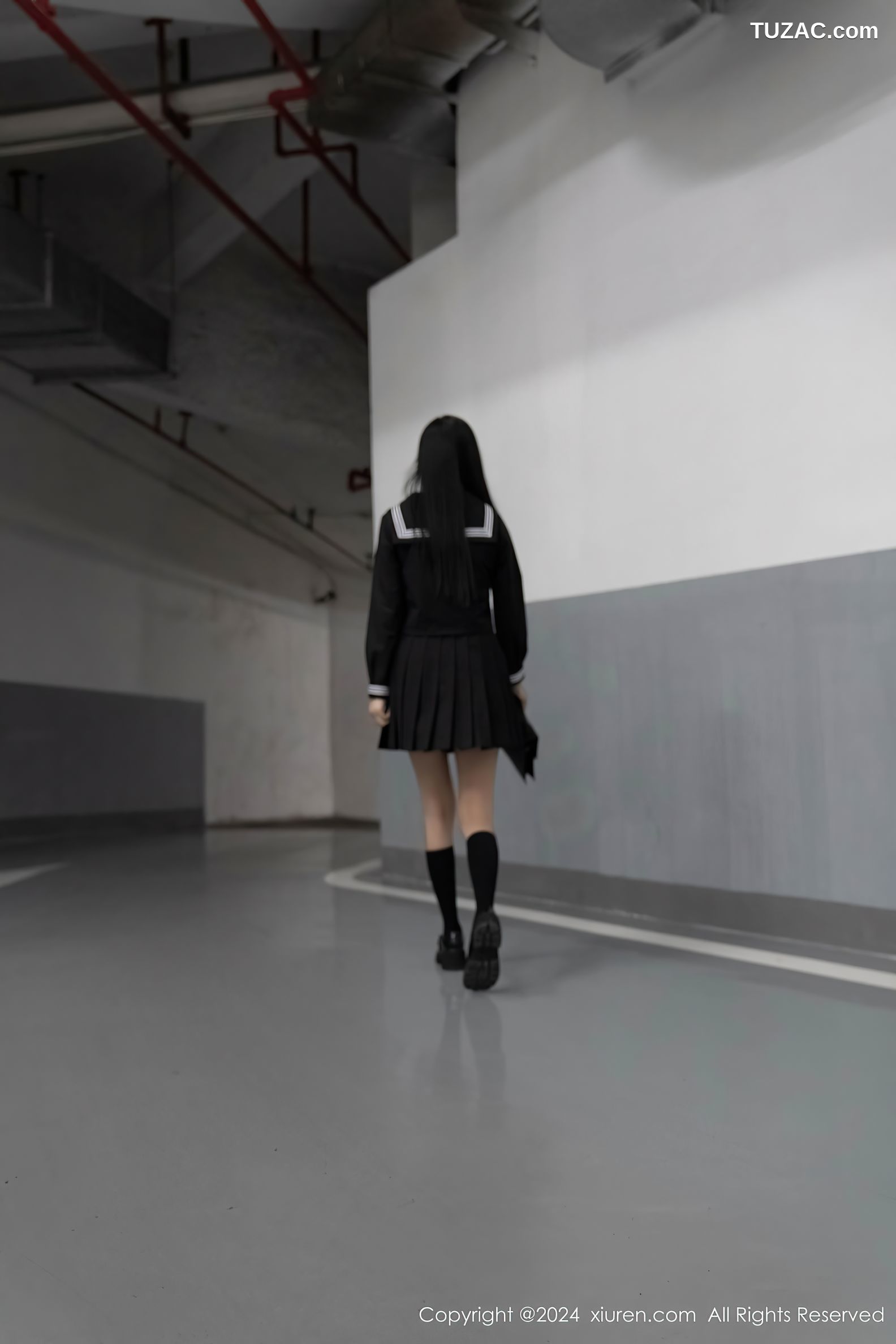 XiuRen秀人网-8080-杨晨晨Yome-黑色水手装女生迷晕囚禁绑缚-2024.02.06