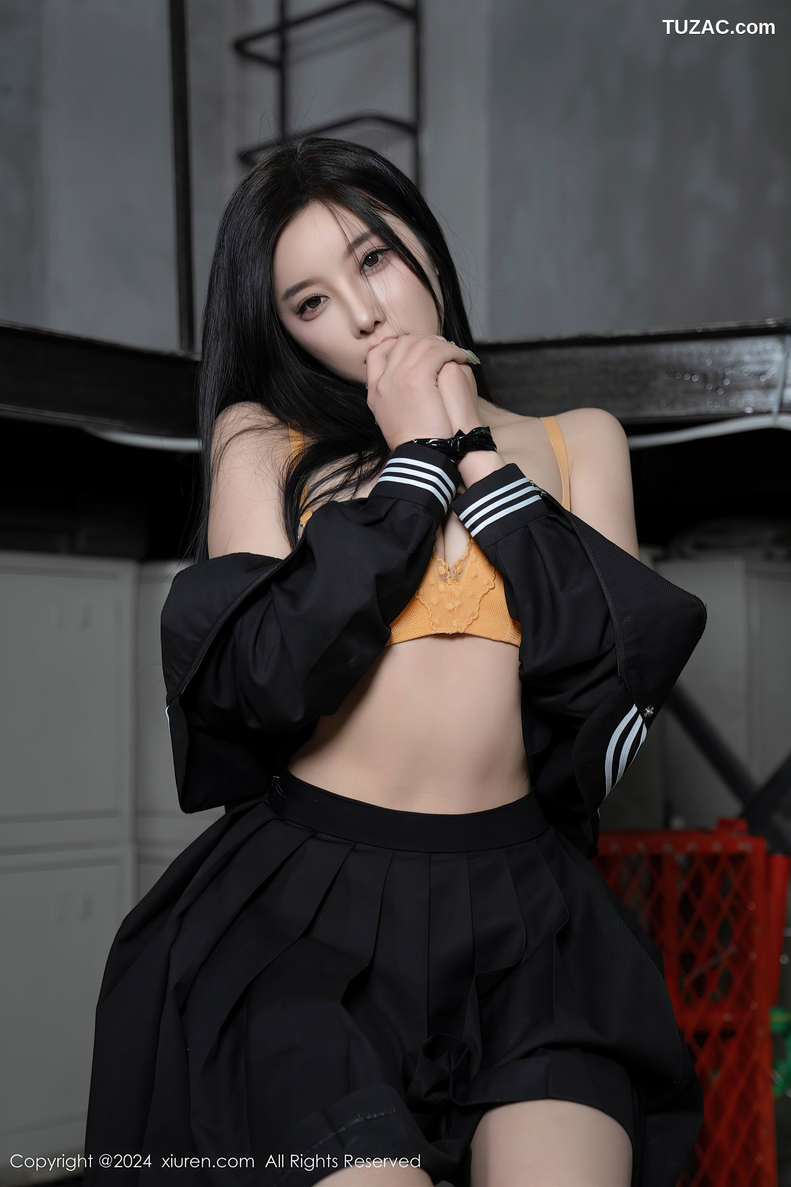 XiuRen秀人网-8080-杨晨晨Yome-黑色水手装女生迷晕囚禁绑缚-2024.02.06