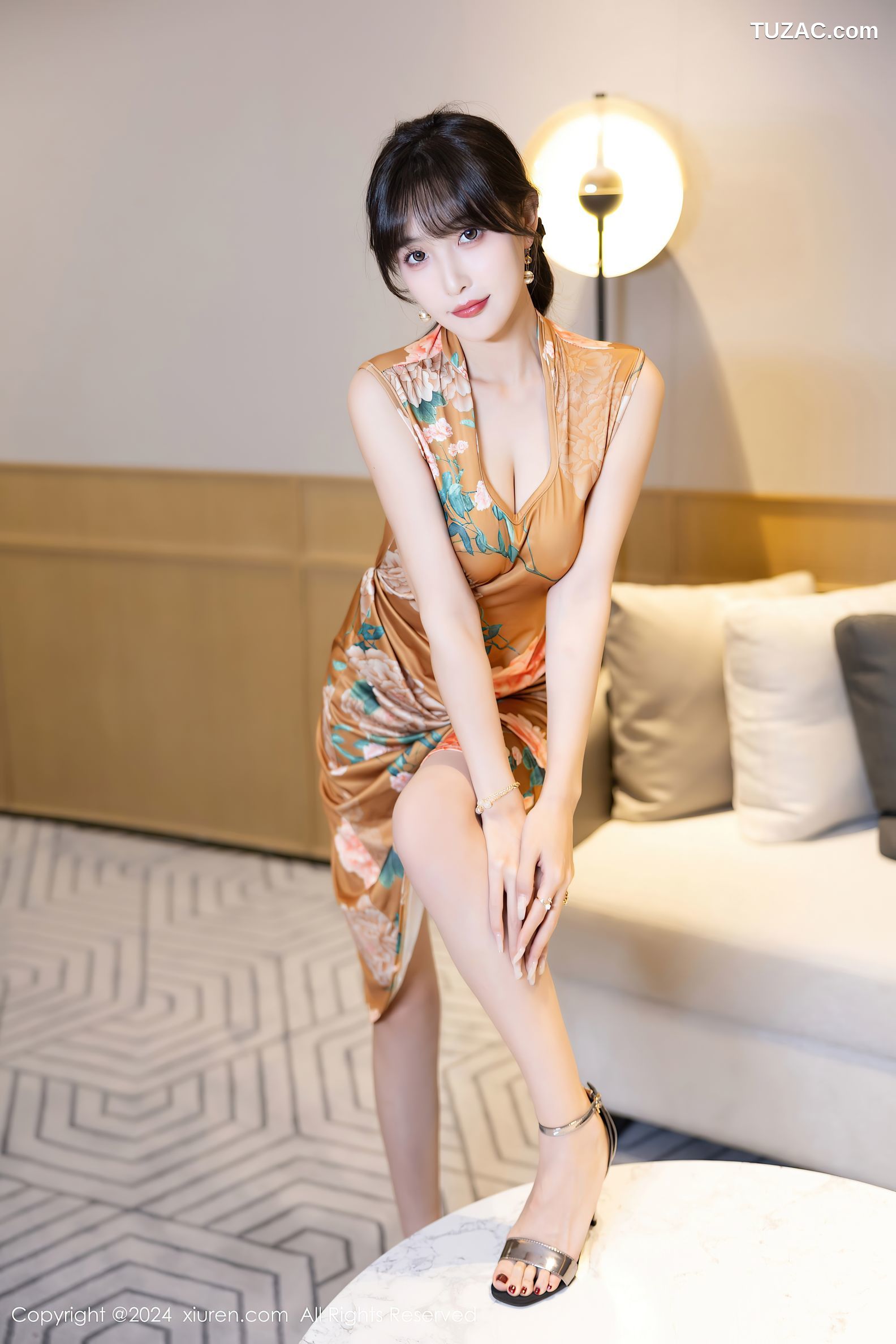 XiuRen秀人网-8084-林星阑-旗袍-2024.02.07