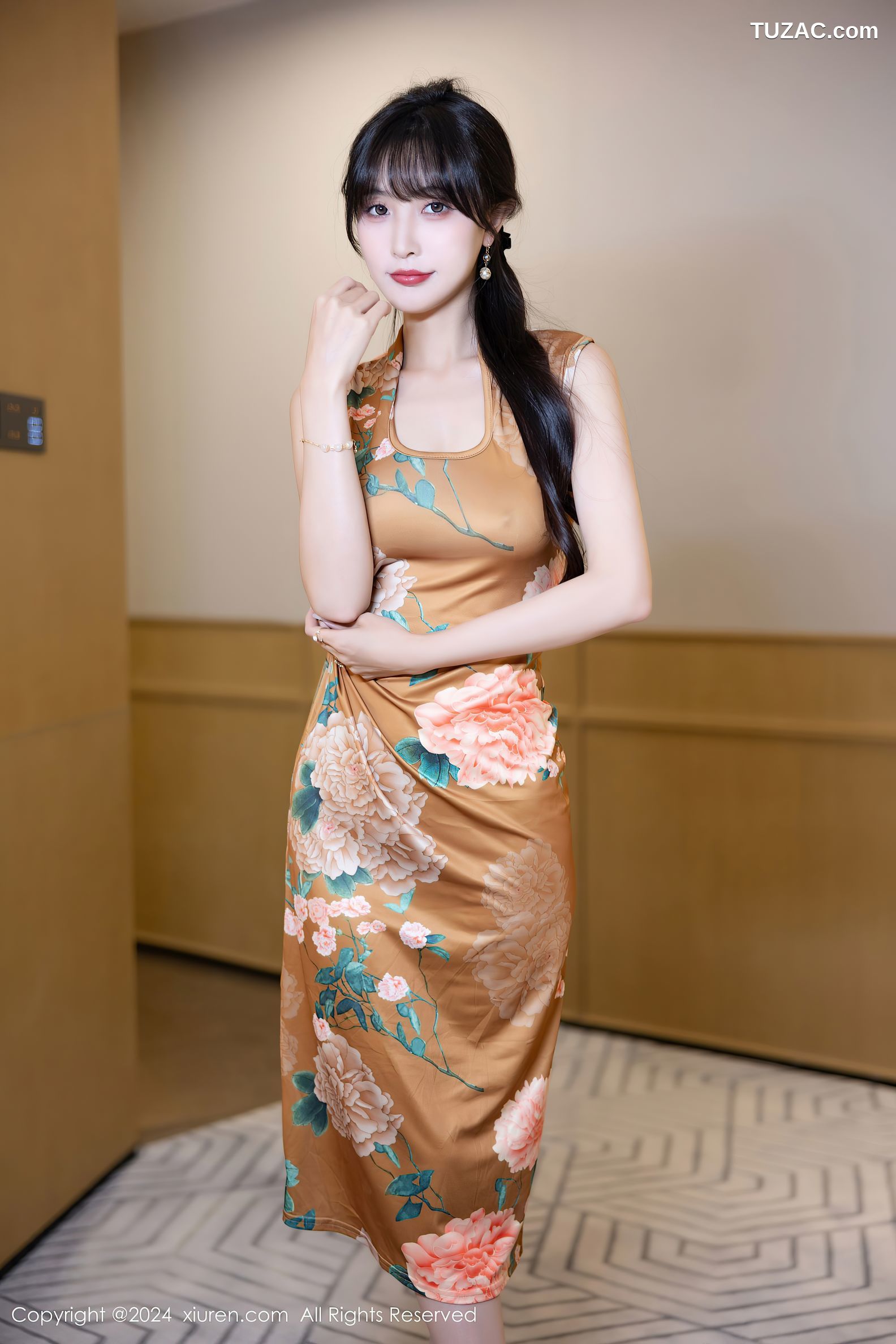 XiuRen秀人网-8084-林星阑-旗袍-2024.02.07