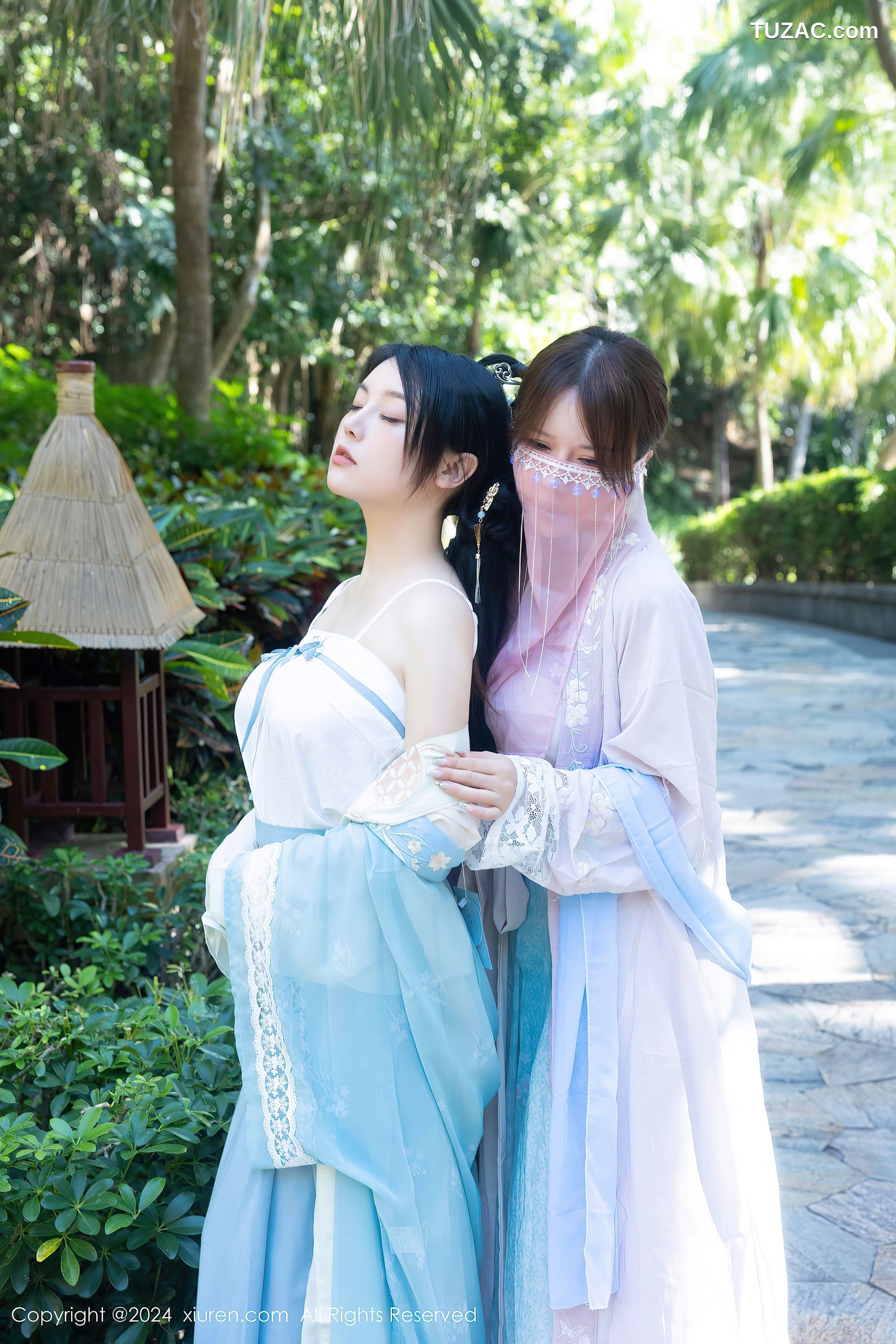 XiuRen秀人网-8137-豆瓣酱-古风姐妹花-2024.02.23