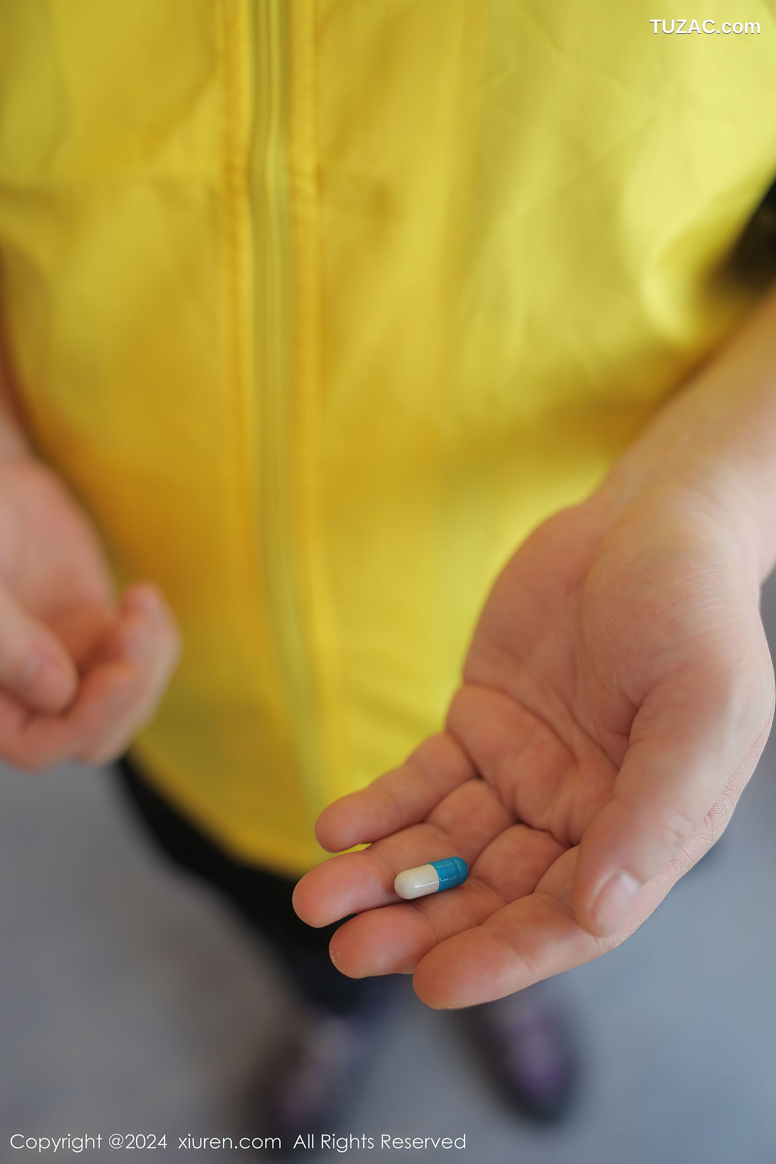 XiuRen秀人网-8181-小薯条nienie-外卖迷奸剧情-黑蕾丝黑丝浴室绑缚-2024.03.05