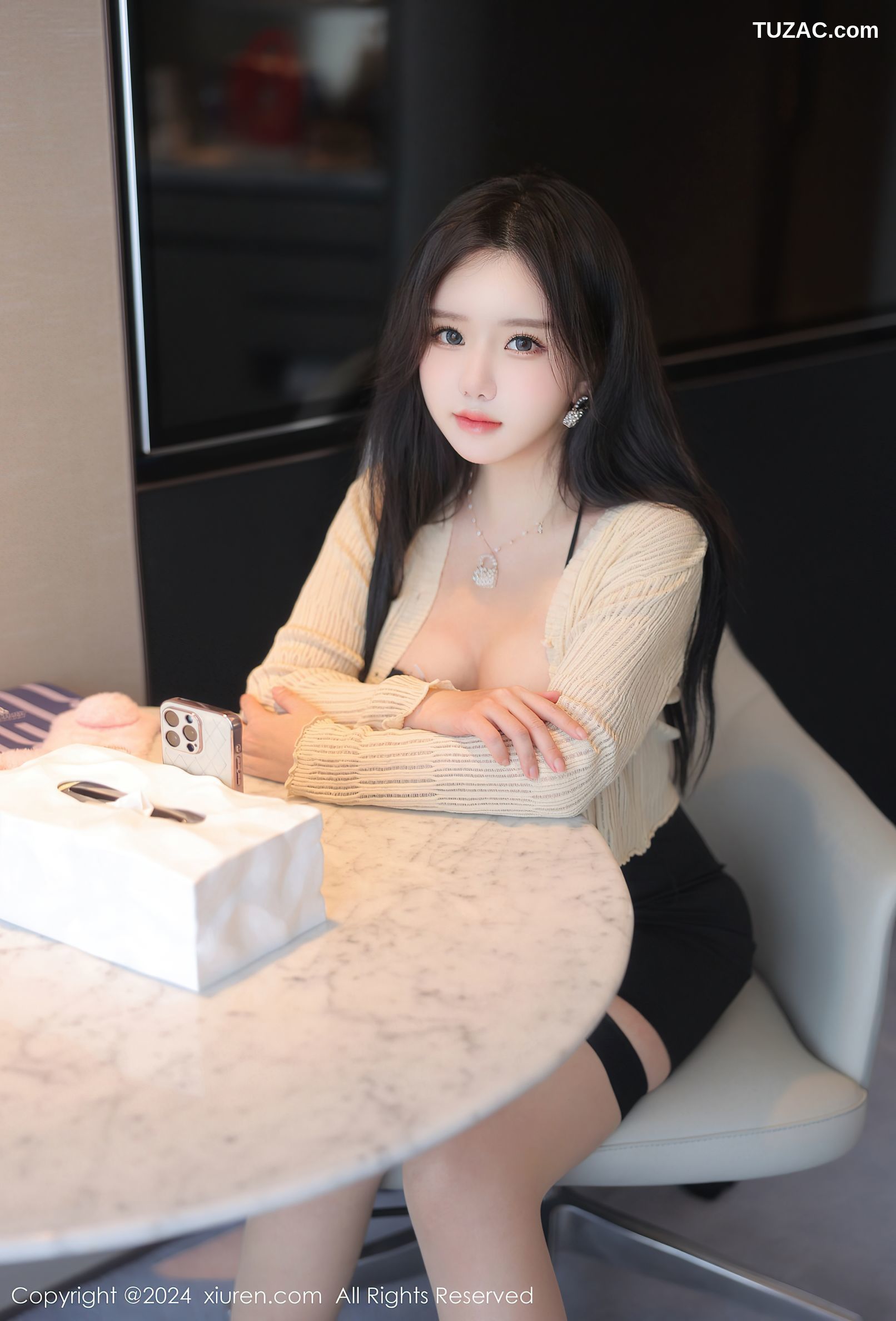 XiuRen秀人网-8181-小薯条nienie-外卖迷奸剧情-黑蕾丝黑丝浴室绑缚-2024.03.05