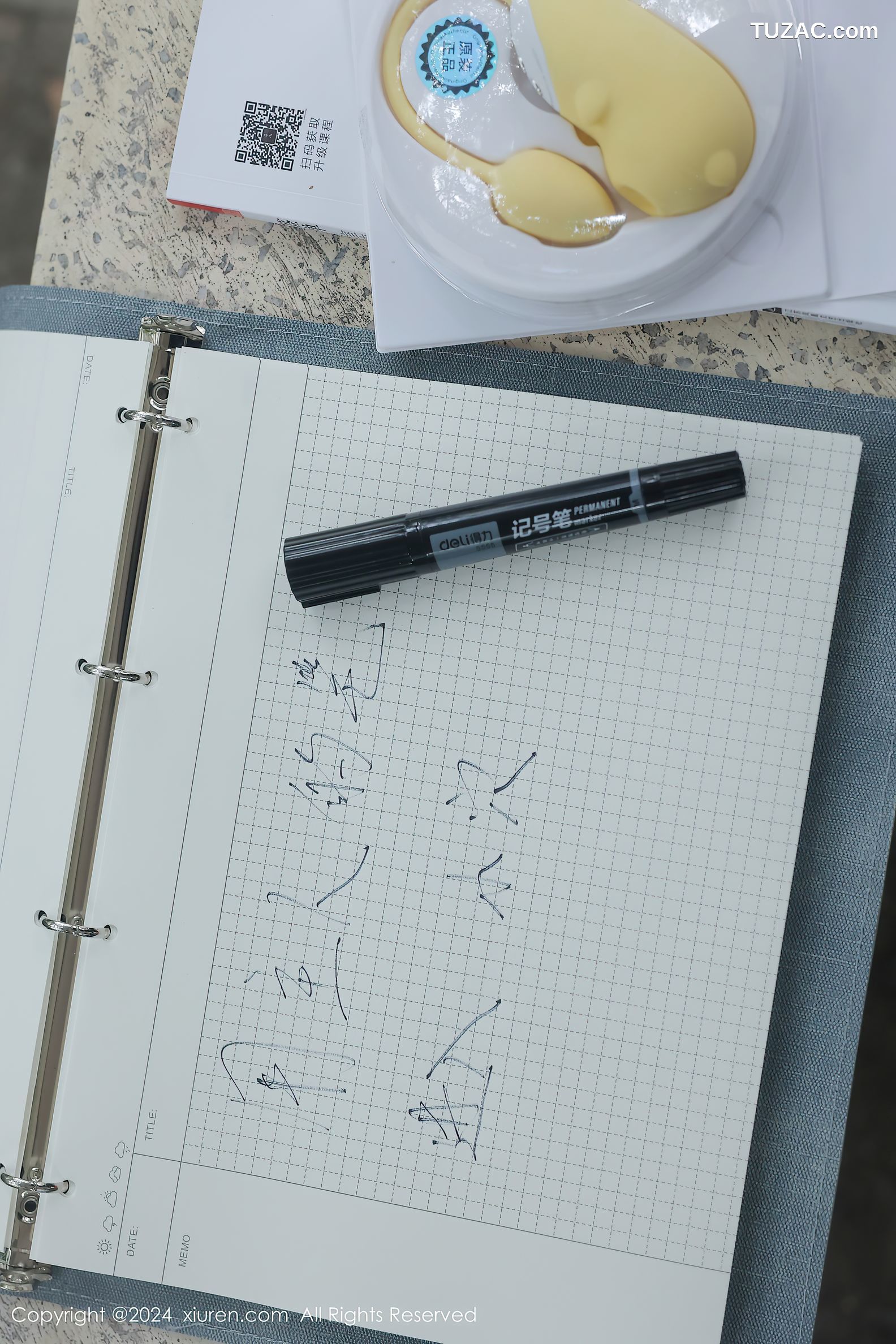 XiuRen秀人网-8335-小薯条nienie-澳门旅拍-灰白学生运动装爆乳调教-2024.04.02