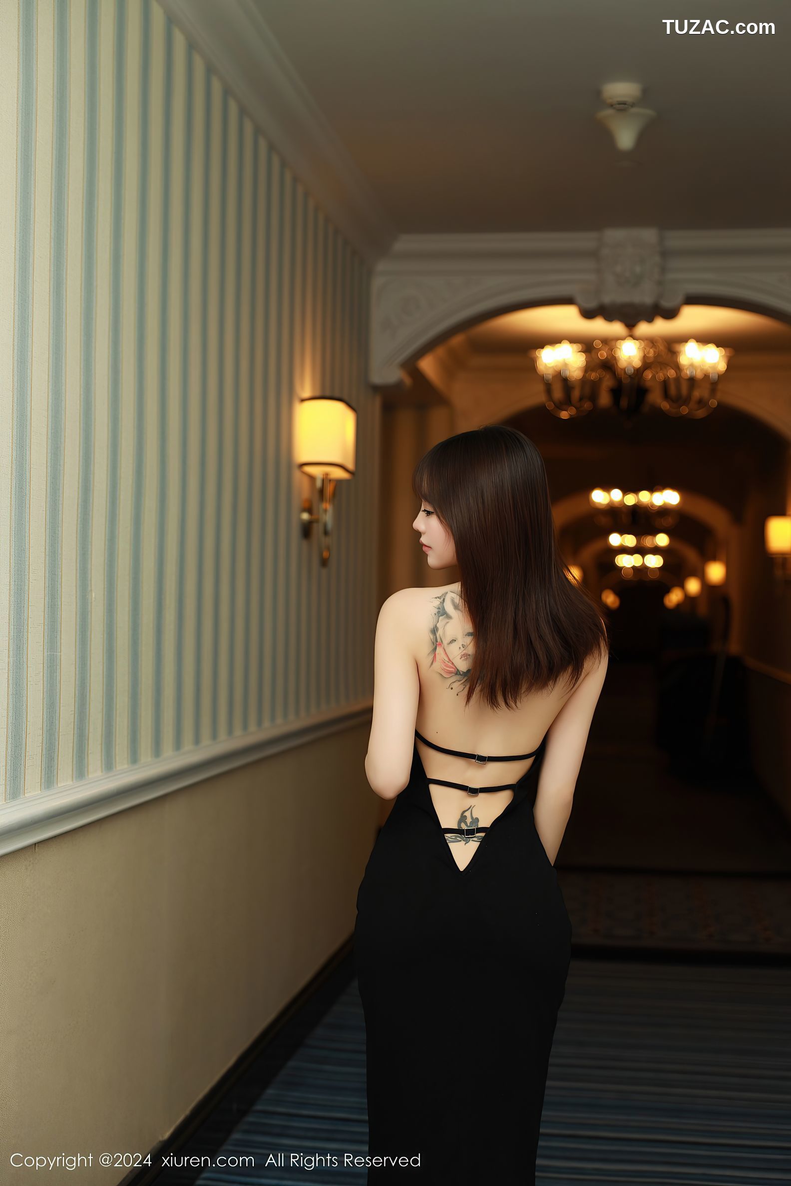 XiuRen秀人网-8685-佘贝拉Bella-巴厘岛心愿旅拍-白色连衣短裙珍珠情趣内衣-2024.06.12