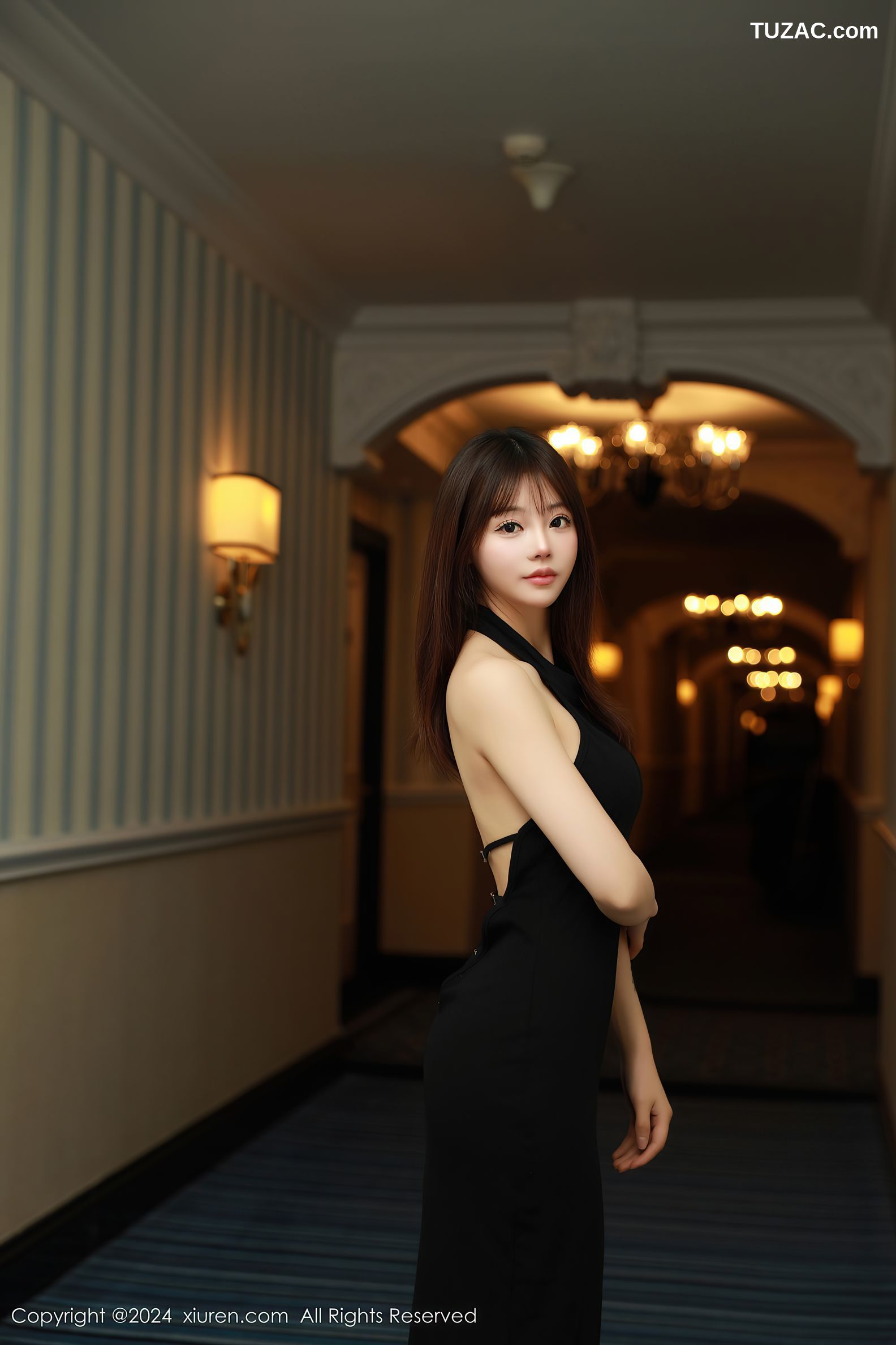 XiuRen秀人网-8685-佘贝拉Bella-巴厘岛心愿旅拍-白色连衣短裙珍珠情趣内衣-2024.06.12