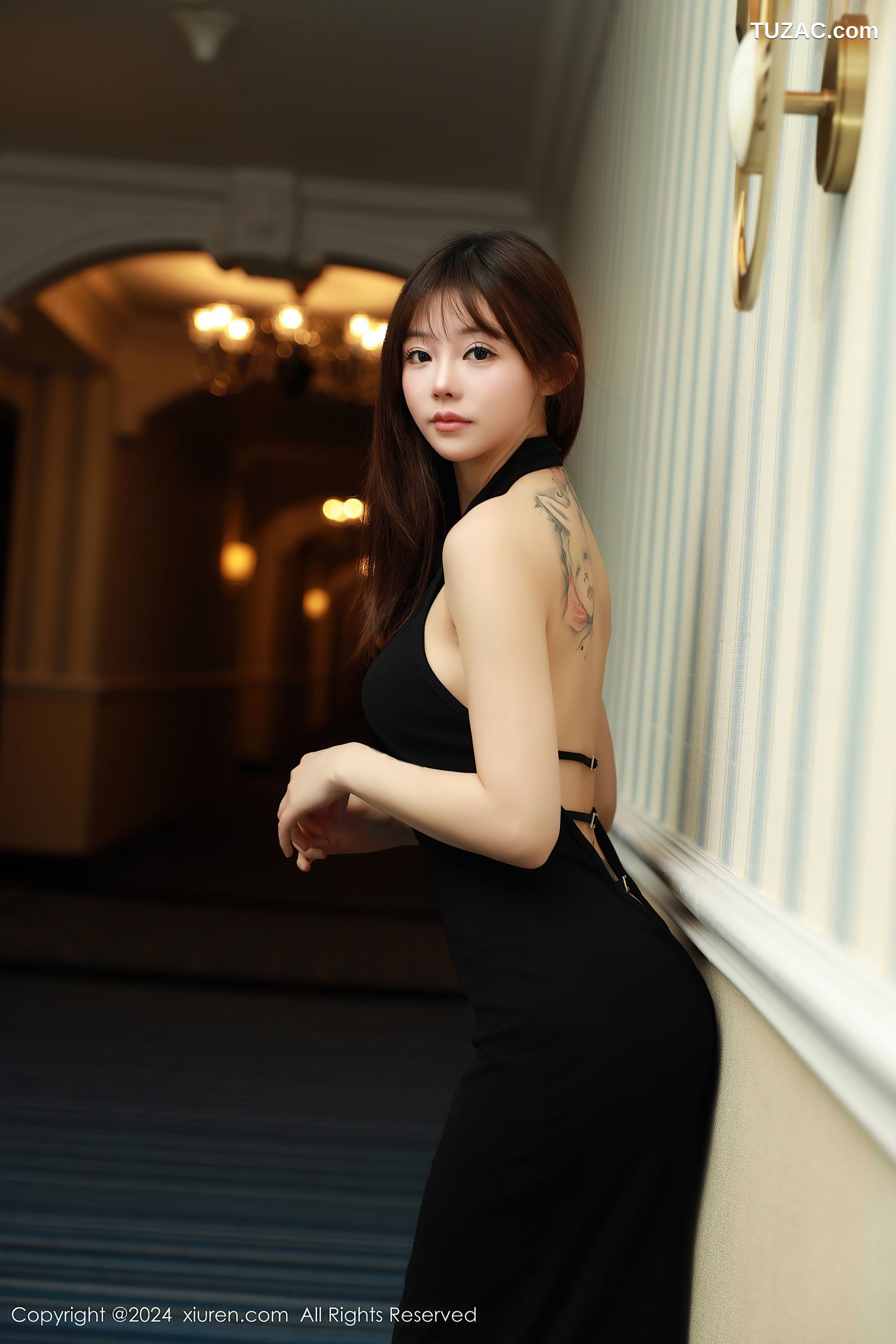 XiuRen秀人网-8685-佘贝拉Bella-巴厘岛心愿旅拍-白色连衣短裙珍珠情趣内衣-2024.06.12