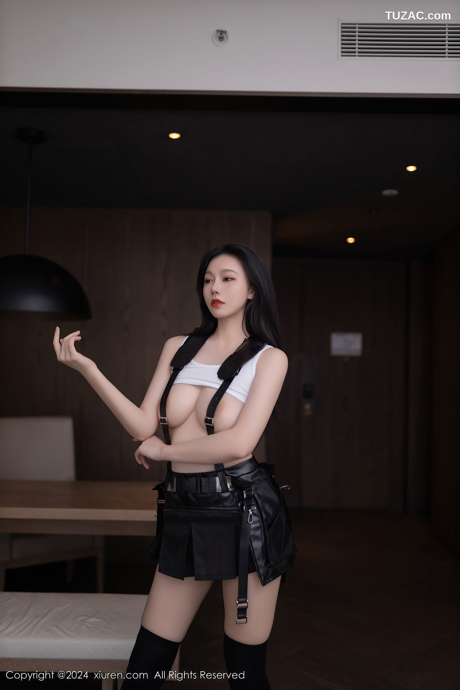 XiuRen秀人网-8829-安然anran-迪拜旅拍-CosPlay-蒂法-2024.07.09