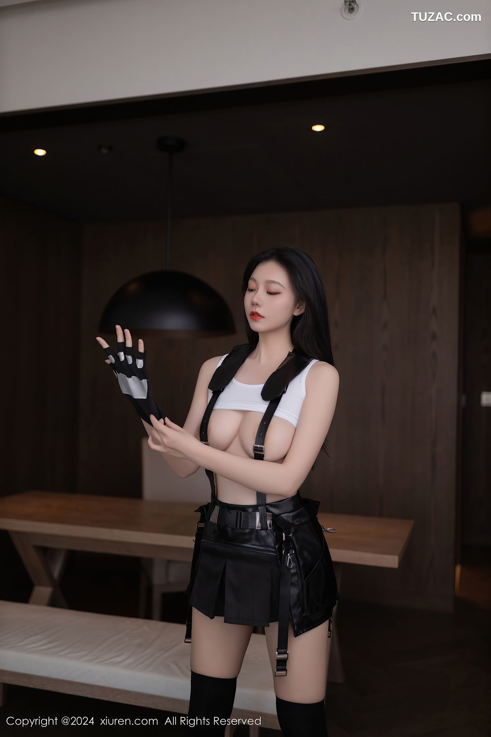 XiuRen秀人网-8829-安然anran-迪拜旅拍-CosPlay-蒂法-2024.07.09
