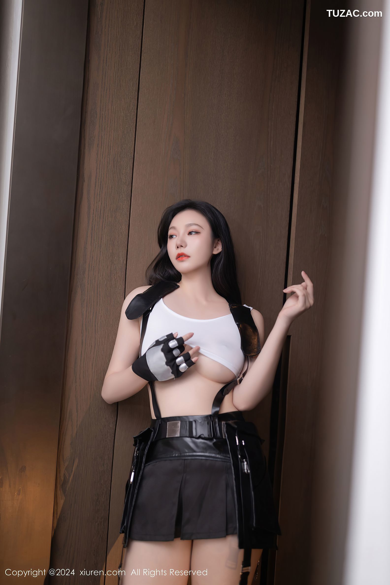 XiuRen秀人网-8829-安然anran-迪拜旅拍-CosPlay-蒂法-2024.07.09
