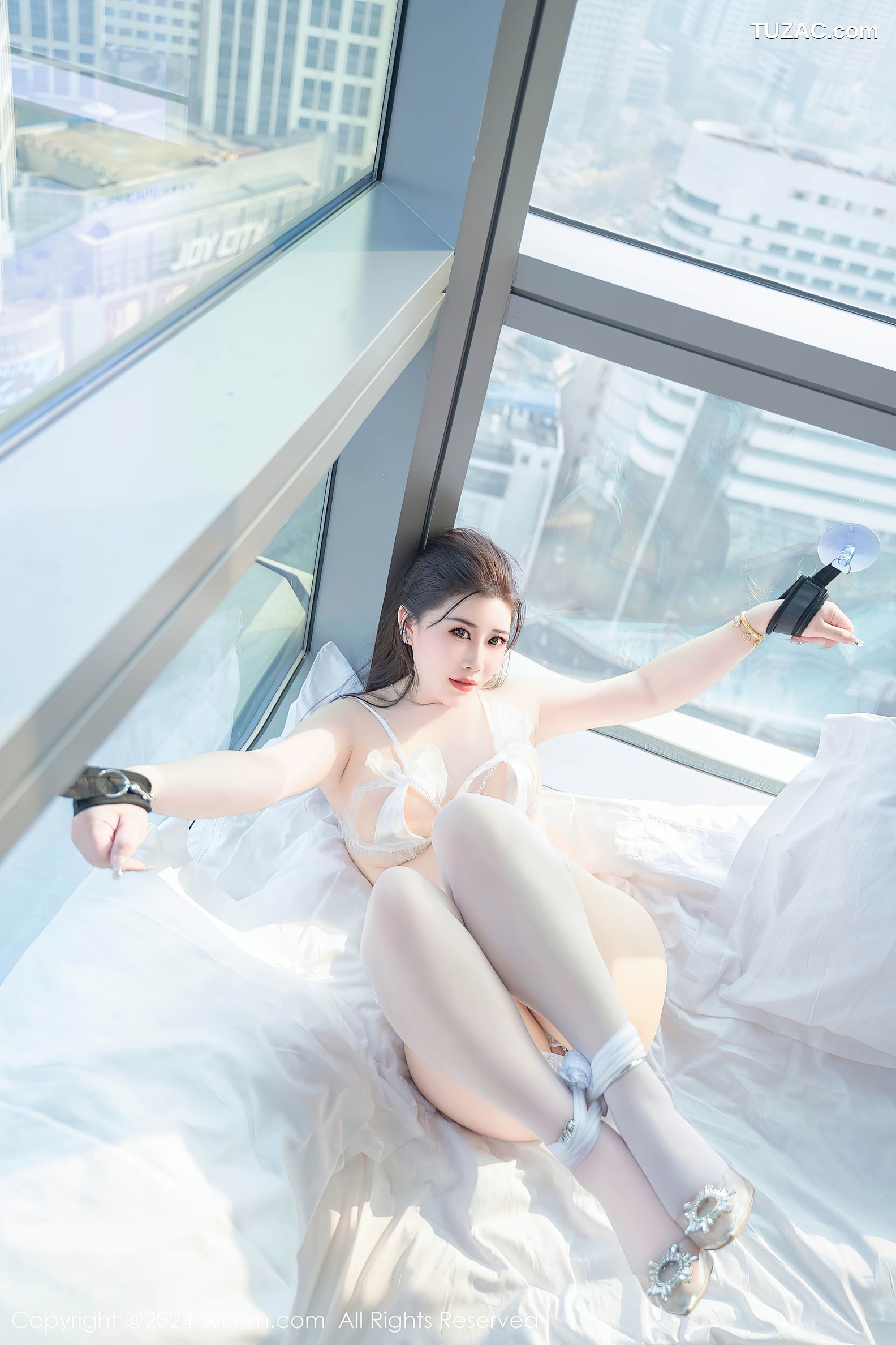 XiuRen秀人网-8837-王婉悠Queen-情趣婚纱蕾丝内衣-2024.07.10