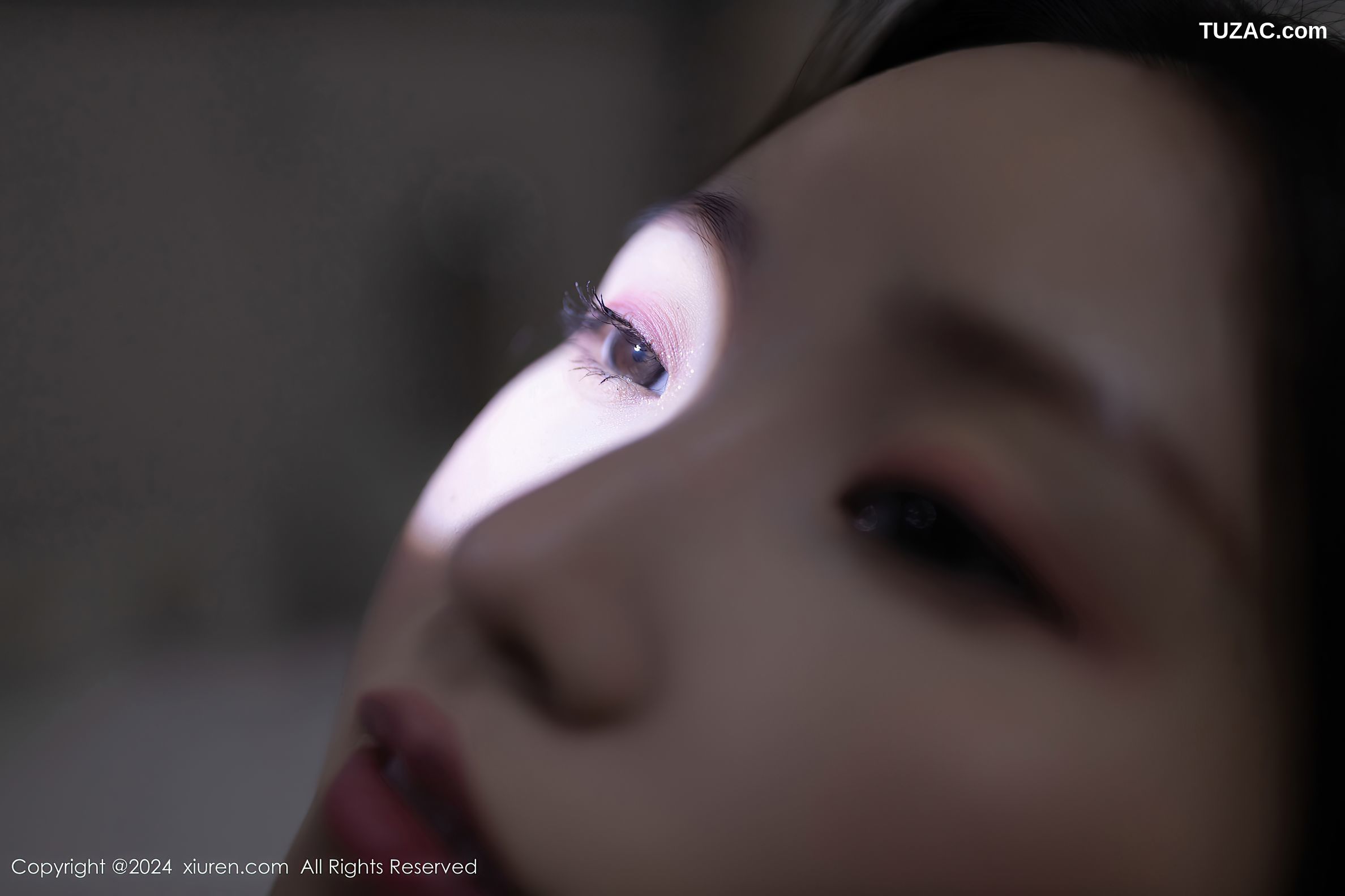 XiuRen秀人网-8874-杏子Yada-浅蓝色情趣护士制服短裙爆乳-2024.07.17