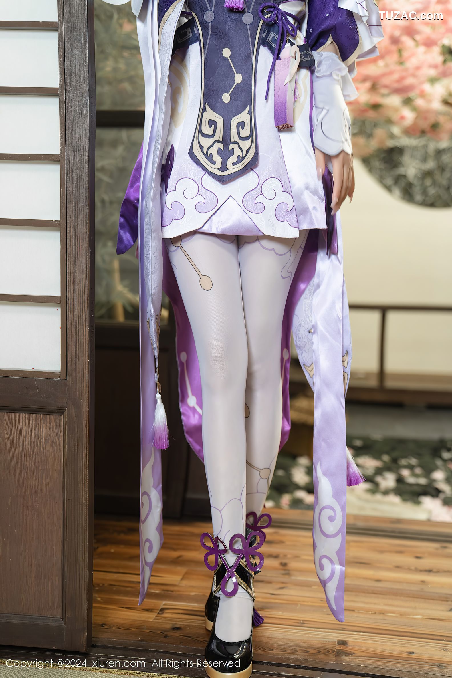 XiuRen秀人网-8943-杨晨晨Yome-紫发cosplay-2024.07.30