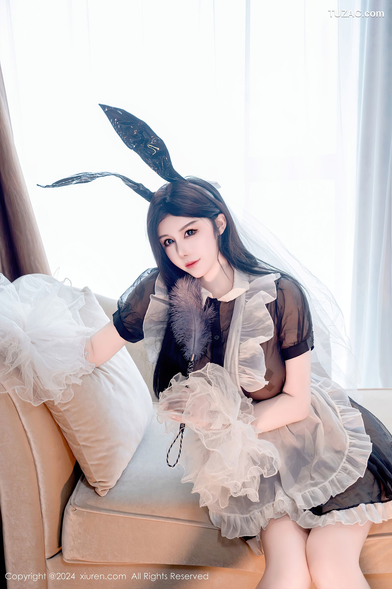 XiuRen秀人网-9010-陈芊儿-兔女郎透视装爆乳-2024.08.14