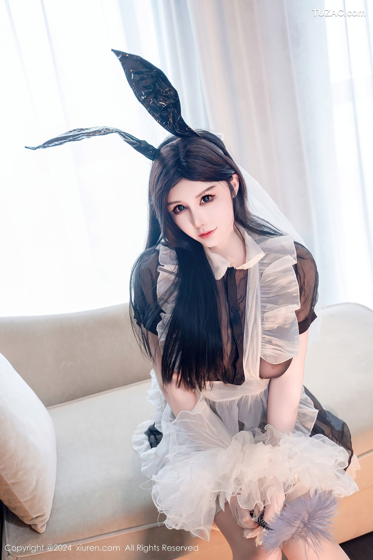 XiuRen秀人网-9010-陈芊儿-兔女郎透视装爆乳-2024.08.14