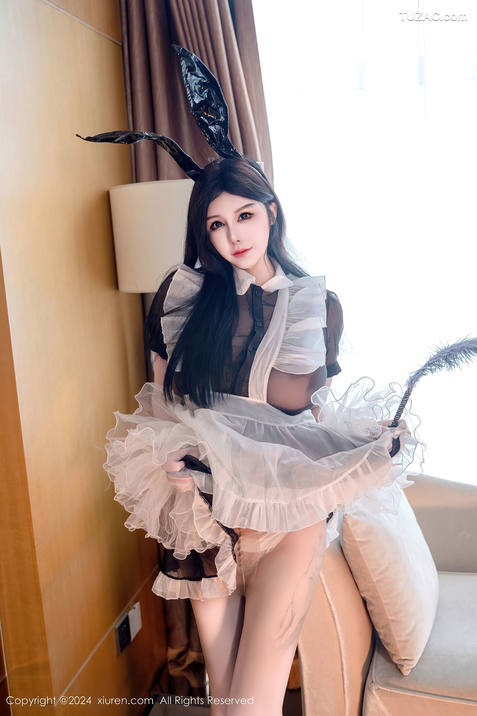 XiuRen秀人网-9010-陈芊儿-兔女郎透视装爆乳-2024.08.14